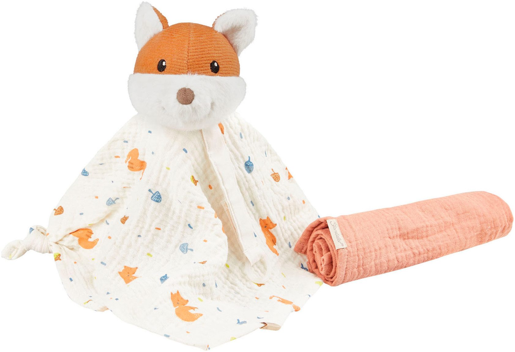 Sterntaler® Schmusetuch Träumli-Set Fuchs Filou, (Set)