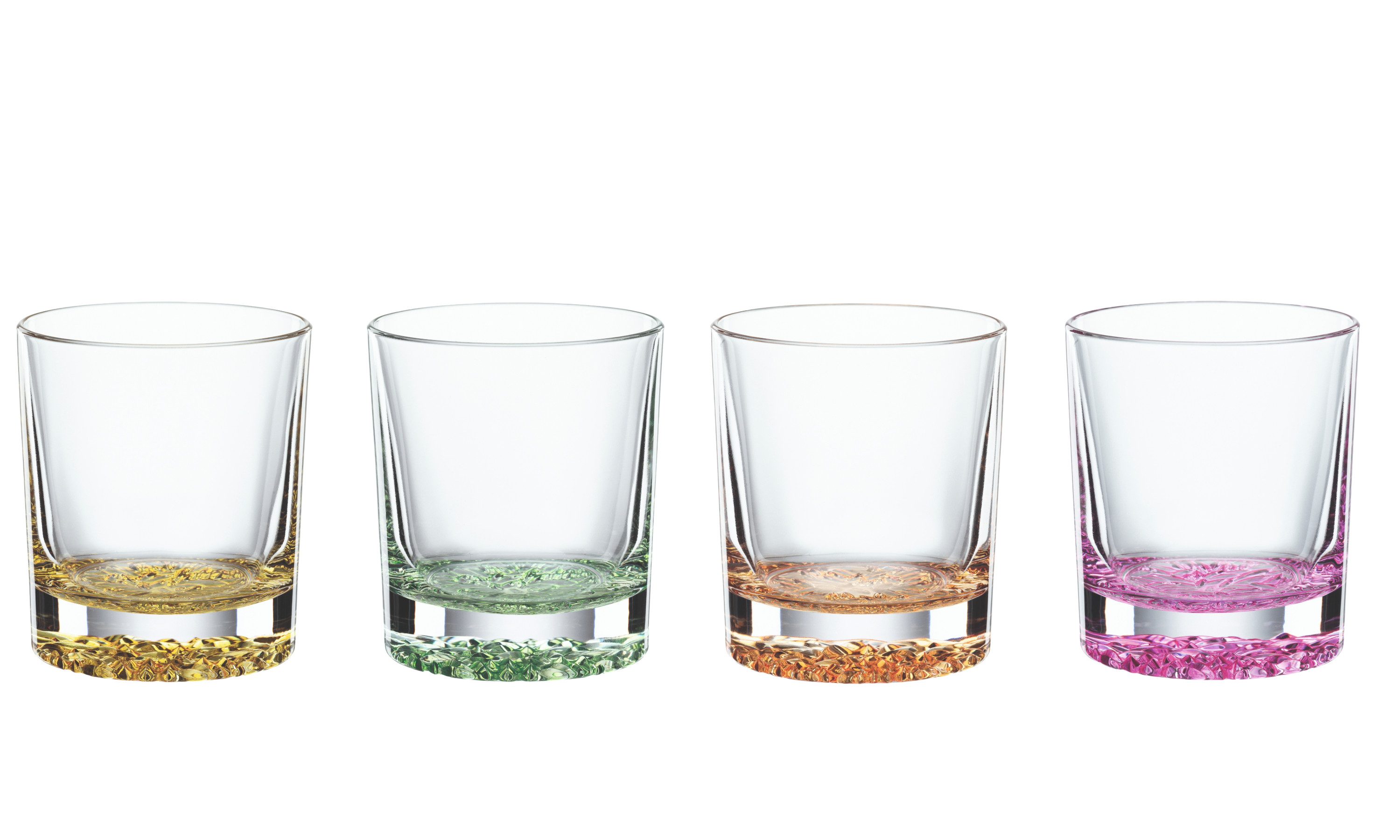 Whiskyglas Spiegelau Whisky Tumbler Lounge 2.0 Colors 4er Set