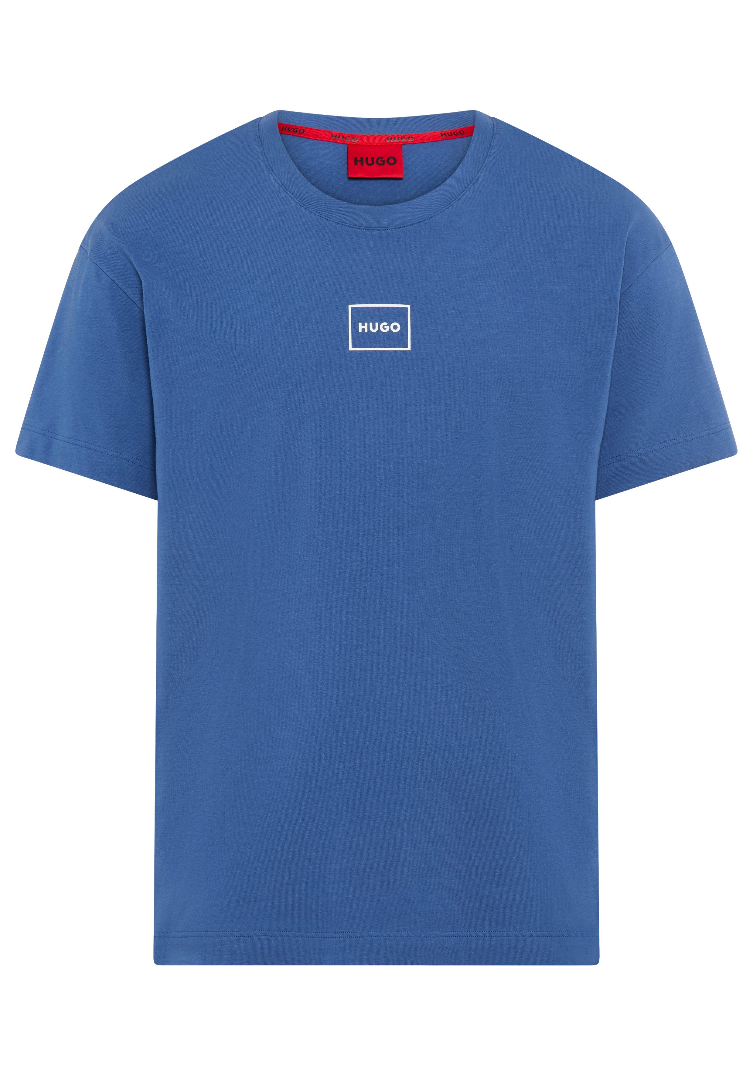 HUGO T-Shirt Laze T-Shirt mit Rundhalsausschnitt günstig online kaufen