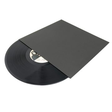 Big Fudge LP-Schutzhülle Schwarze 12" Vinyl LP Hüllen - 20 Schutzhüllen 400 g/m², Black 12" Vinyl LP Sleeves - 20 Protective Covers 400 g/m²