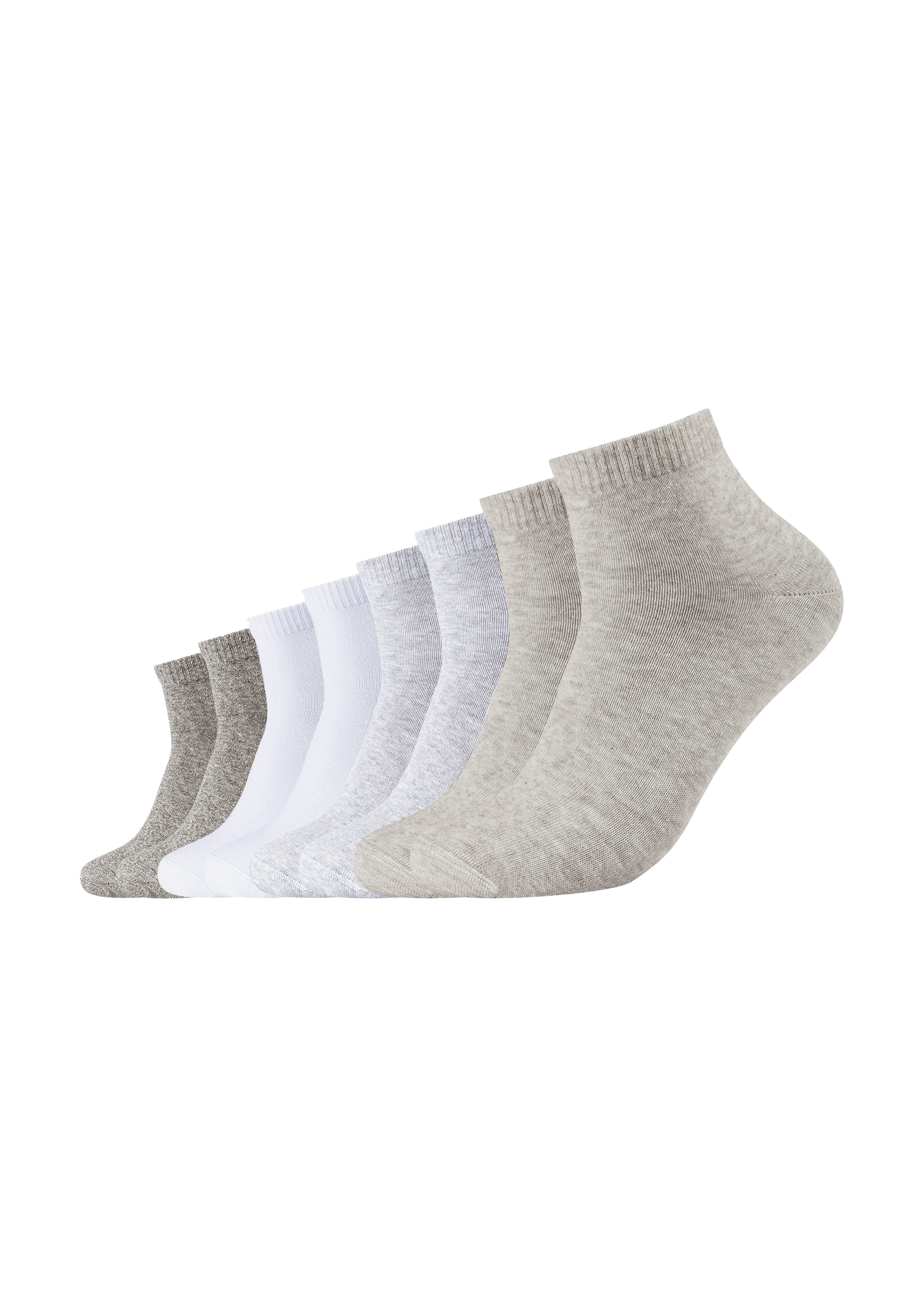 s.Oliver Kurzsocken essentials (8-Paar) mit pflegeleichtem Materialmix