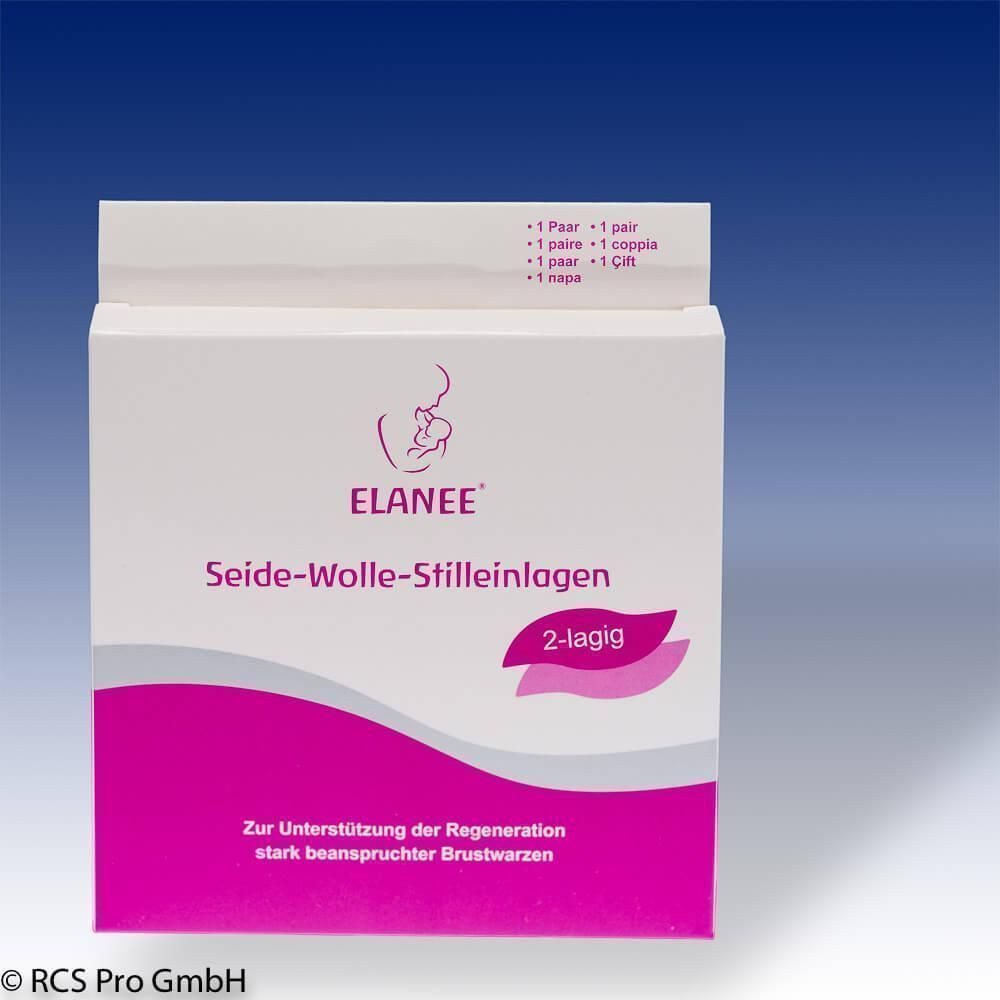 ELANEE BH-Stilleinlagen ELANEE Seide-Wolle-Stilleinlagen 2-lagig 1Paar