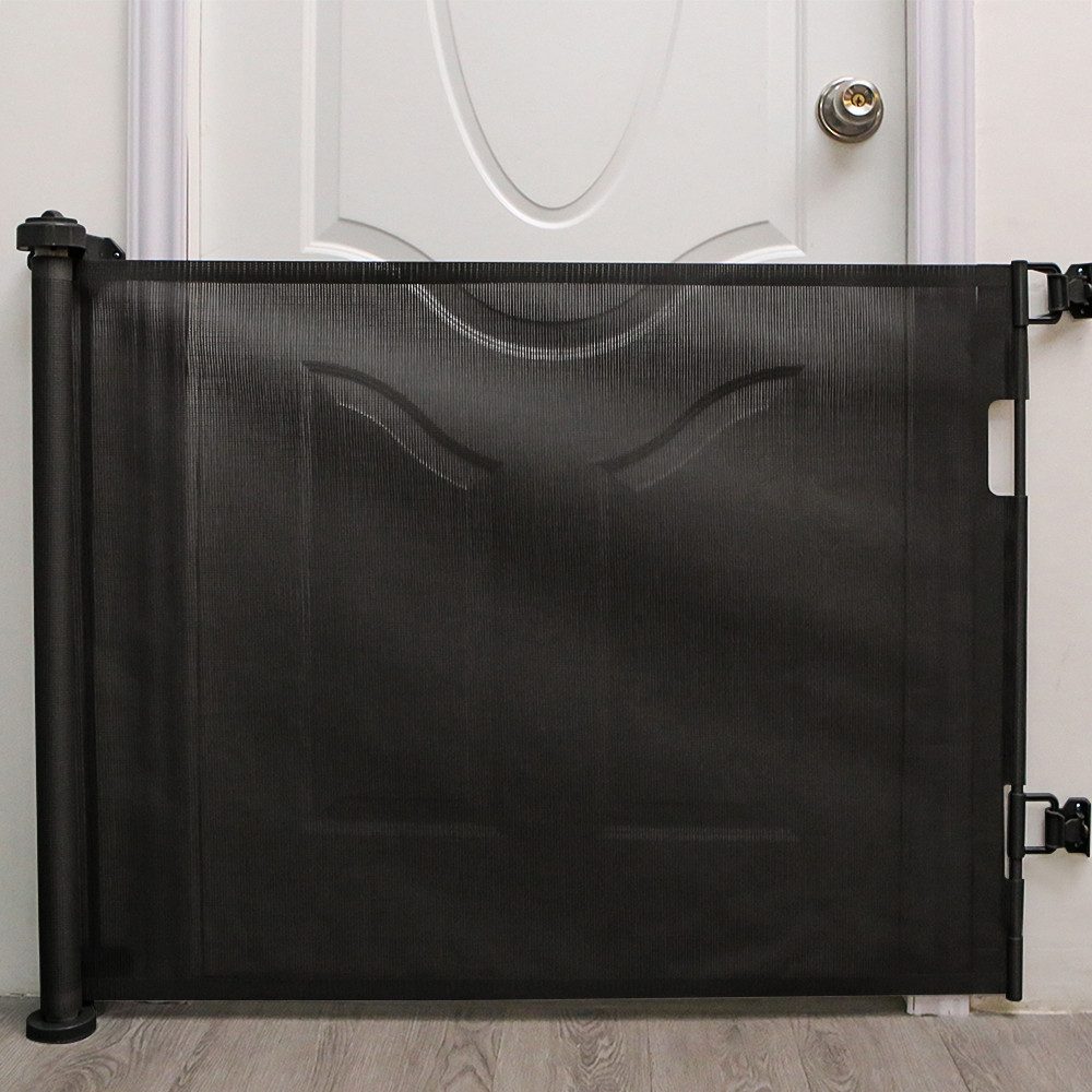 JEOBEST Treppenschutzgitter Türschutzgitter Ausziehbar 0-180CM Treppenschut günstig online kaufen