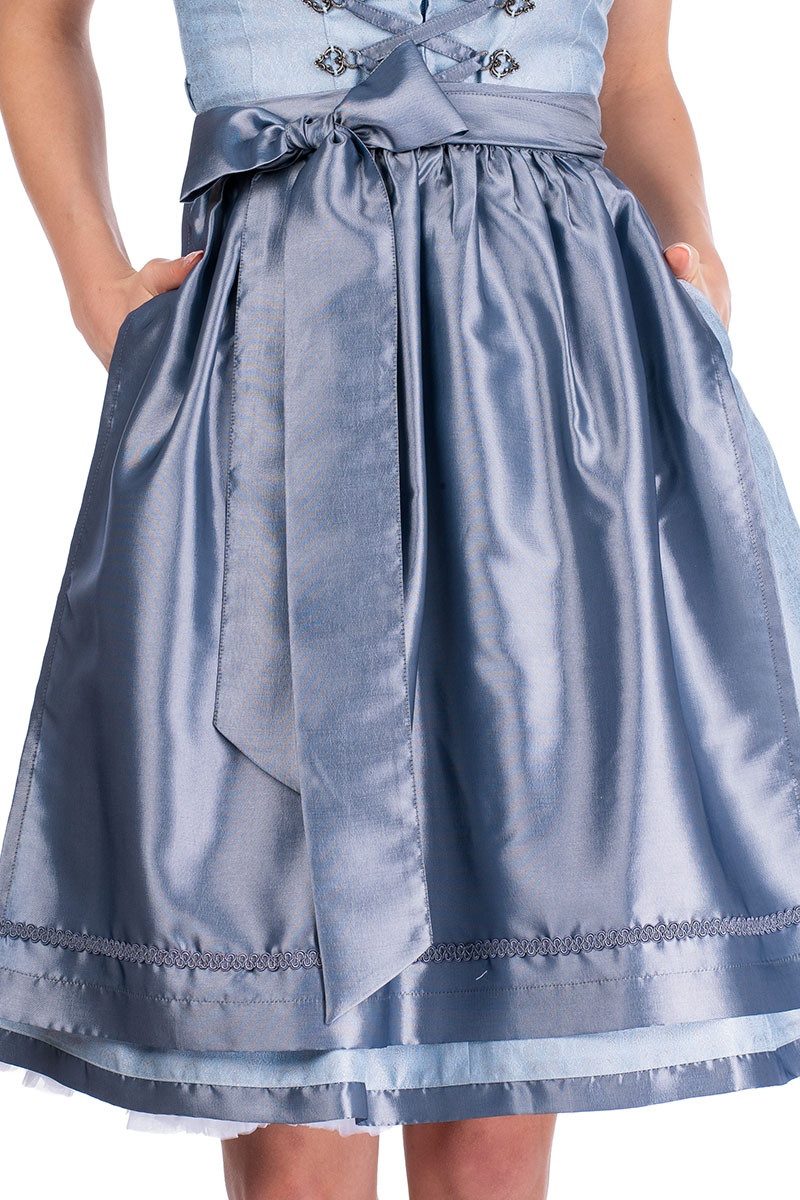 MarJo Dirndl Midi Dirndl 2tlg. - KATHI - wasserblau light