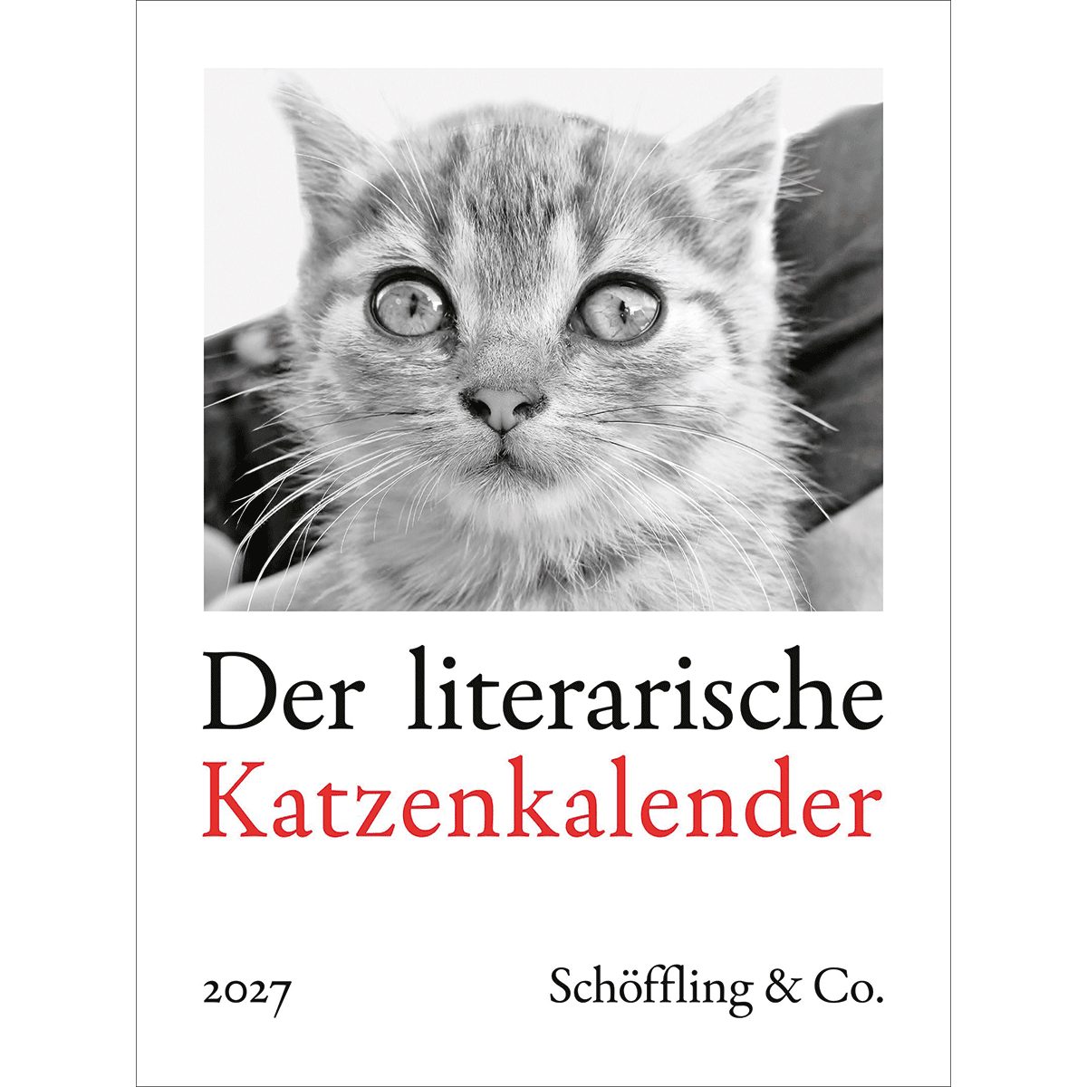 Wandkalender Der literarische Katzenkalender 2027