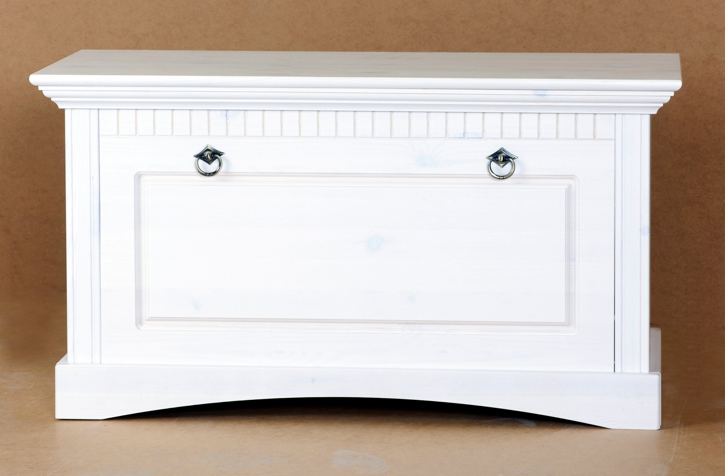 Clever-Moebel Truhe massive Truhe aus Kiefernholz, Sitzbank, Bank, Breite: 91cm, Tiefe: 39cm, Höhe: 50cm