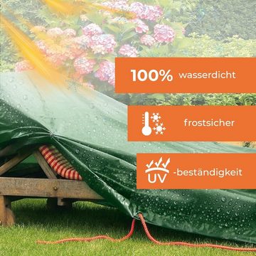 Bio Green Gartenmöbel-Schutzhülle Dreifach laminierte Schutzhülle in Grün für Gartenliege (1-St)