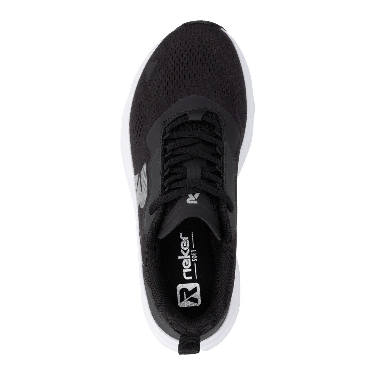 Rieker U3505 Herren Sneaker Turnschuhe, Sportschuhe, Freizeitschuhe, Halbschuhe, Schnürschuhe
