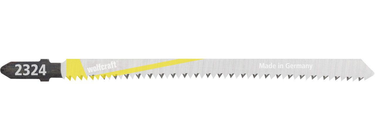 Wolfcraft Stichsägeblatt Wolfcraft Stichsägeblätter HCS 130 mm T-Schaft 2
