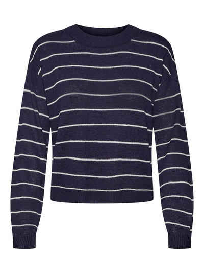 Vero Moda Rundhalspullover VMSTORM LS O-NECK PULLOVER BF