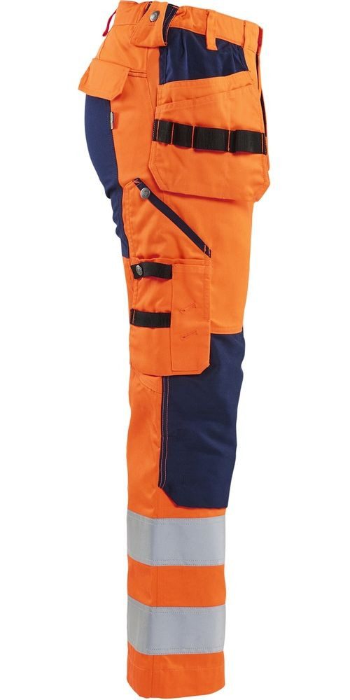 Blåkläder Arbeitshose Damen High Vis Arbeitshose Mit Stretch