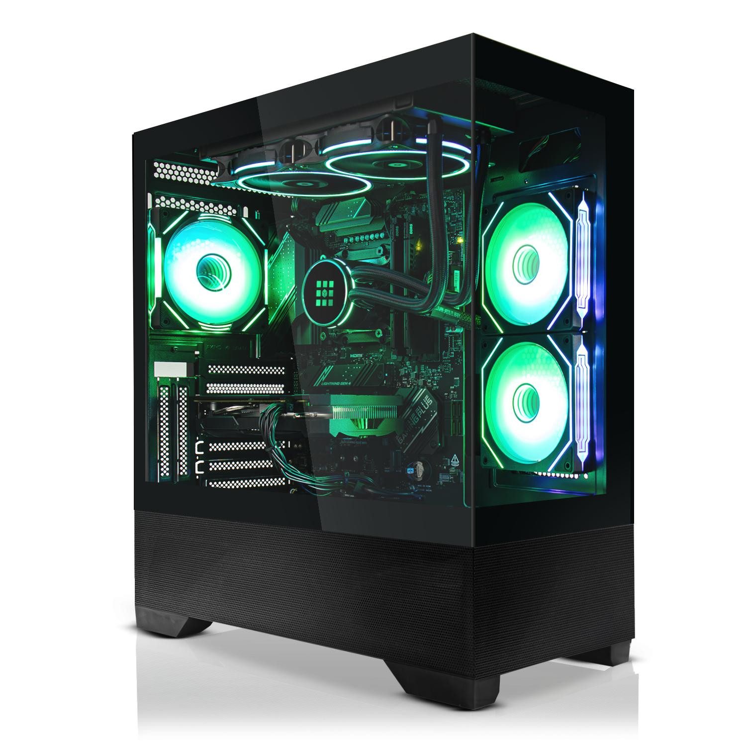SYSTEMTREFF AMD Ryzen 7 7800X3D mit Nvidia GeForce RTX 5070 12GB Gaming-PC (AMD 7800X3D 7800X3D, Nvidia GeForce RTX 5070, 32 GB RAM, 1000 GB SSD, Wasserkühlung)
