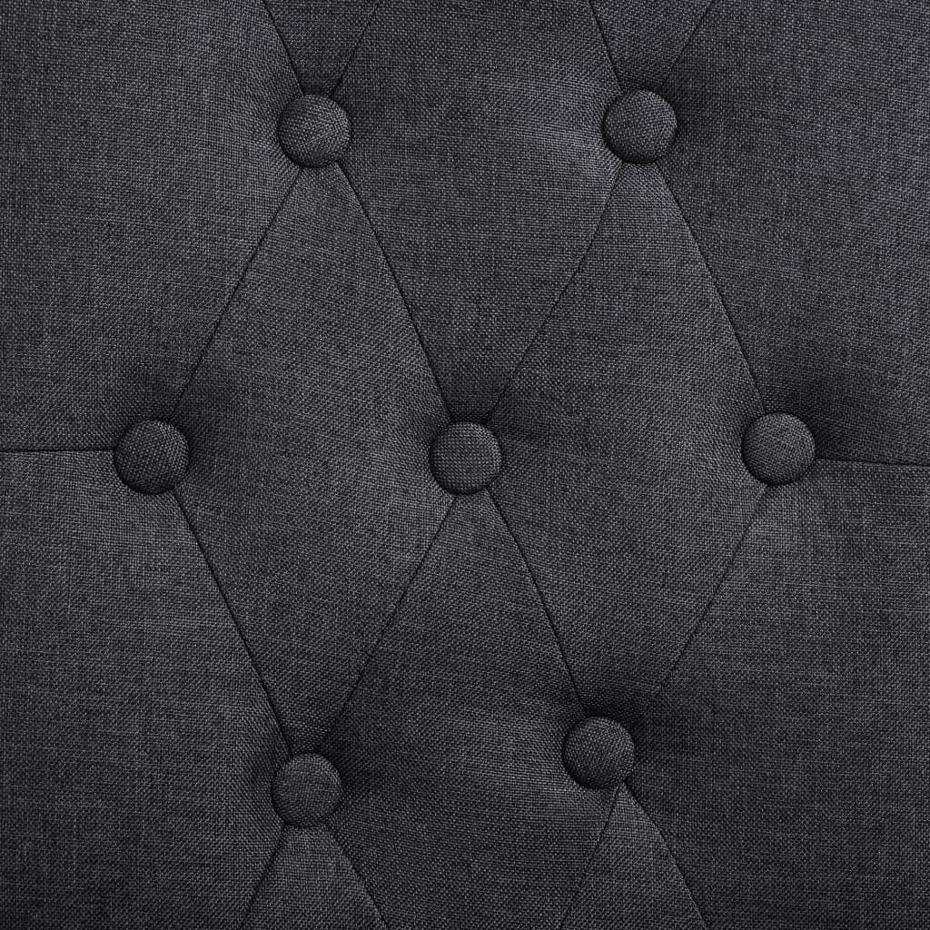Polyester 42x95x57 cm), (B/H/T: möbelando Hohensaaten in aus Dunkelgrau Esszimmerstuhl