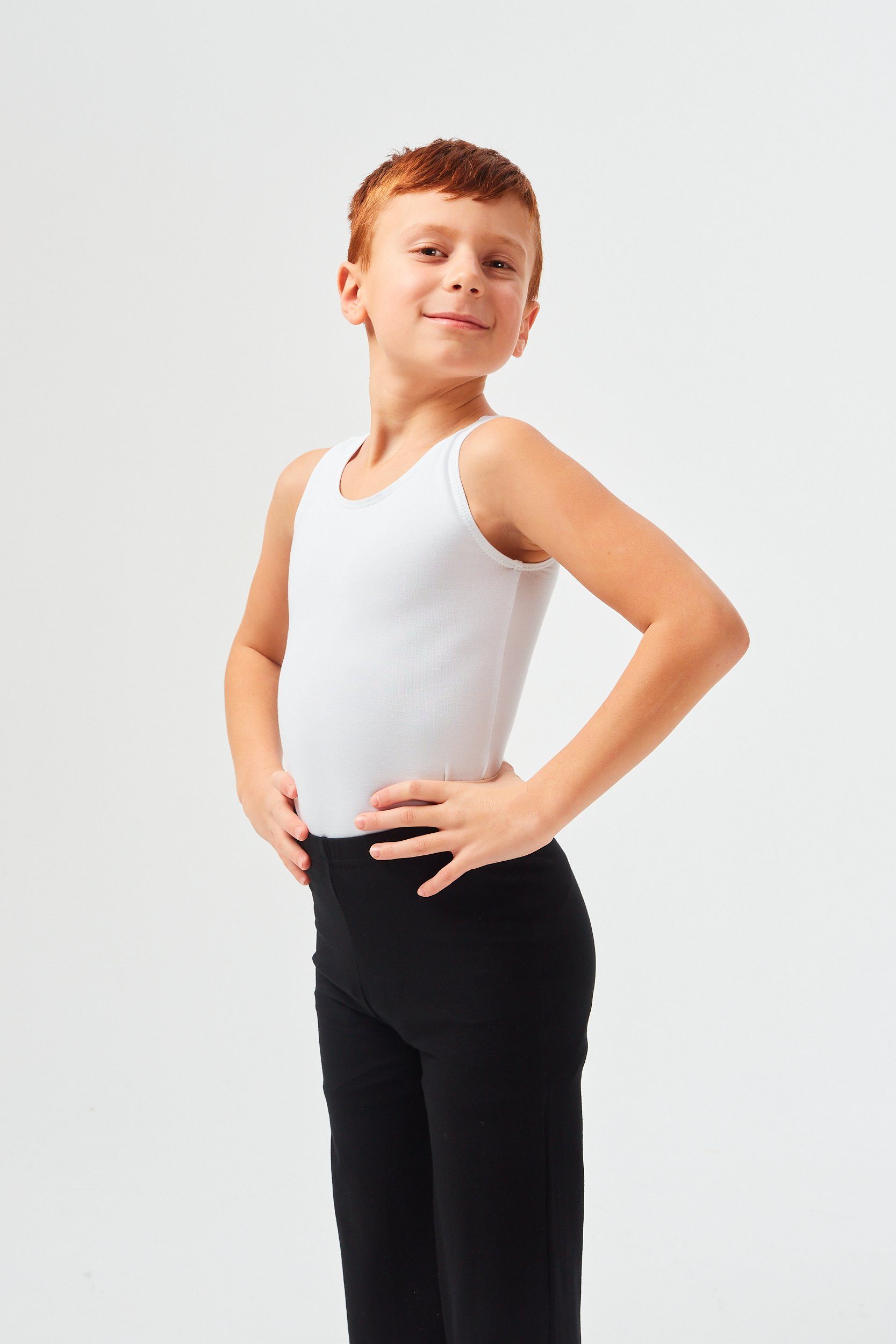tanzmuster Jazzpants Jazz Hose Valentin aus weicher Baumwolle lange, weite Hose für Tanz & Ballett