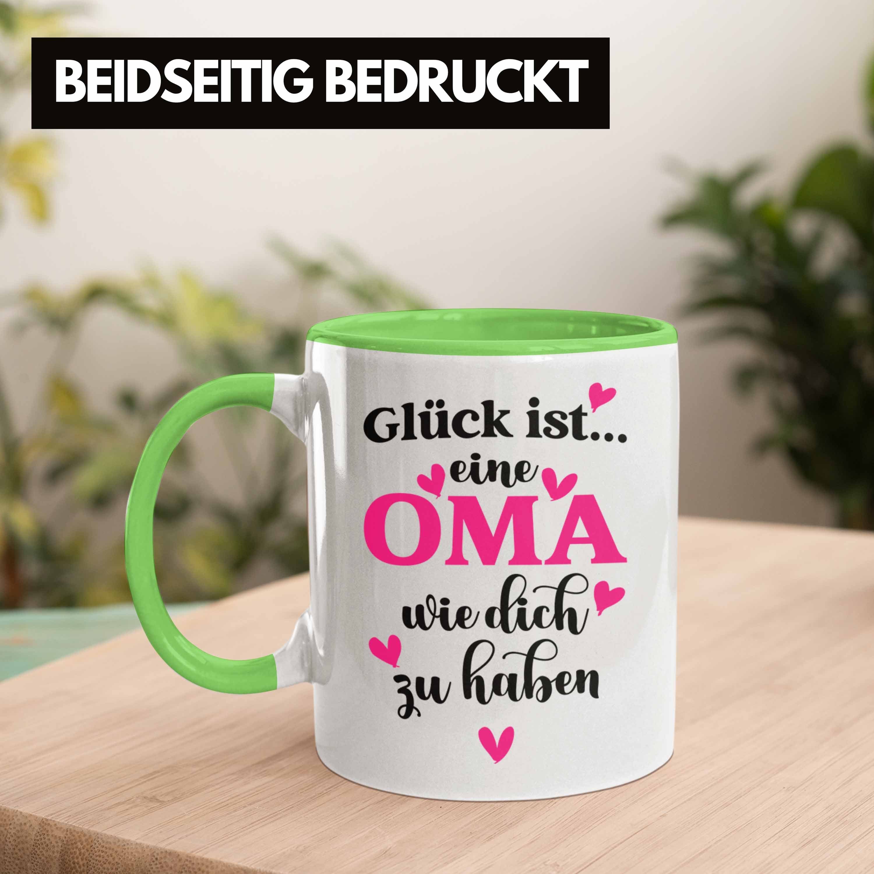 Tasse Geburtstagsgeschenk Trendation Tasse Geschenk Oma Trendation Beste von für Oma mit - Muttertag Enkel Grün Spruch