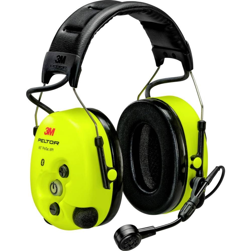 3M Kapselgehörschutz 3M™ PELTOR™ WS™ XPI Gehörschutz-Headset MT15H7AWS6-111, Bluetooth®, mit Kopfbügel