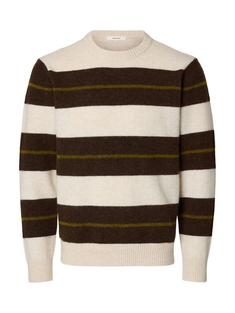 Selected Rundhalspullover SLMRAI LS KNIT REG CREW NECK
