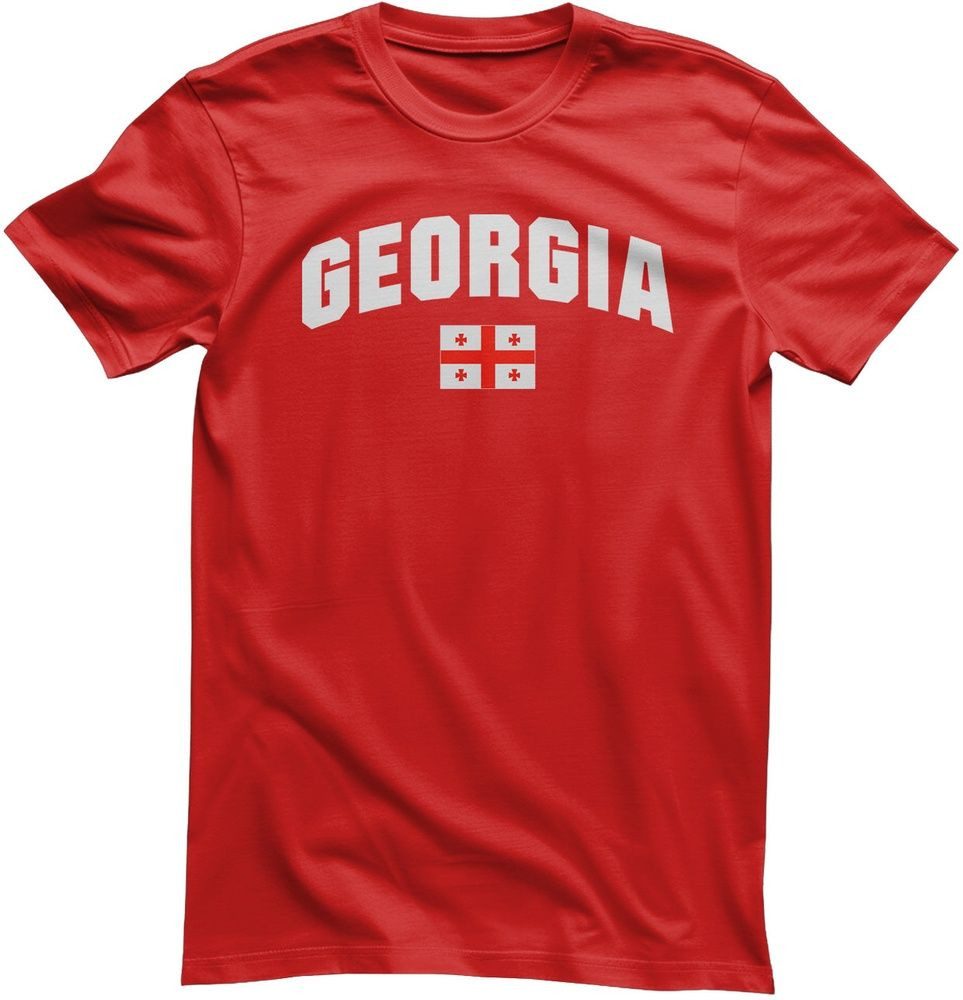 Flag Collection T-Shirt Georgia Flag T-Shirt