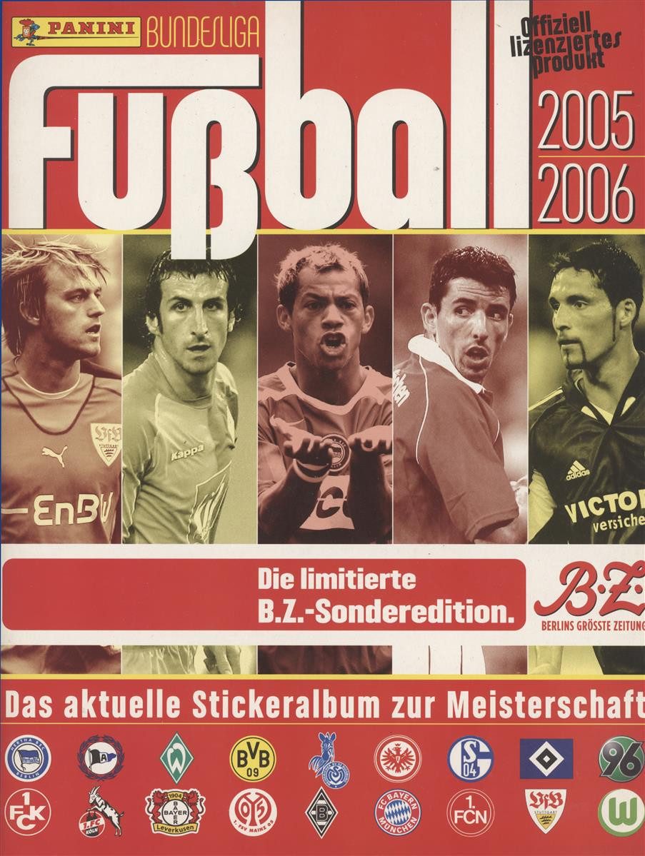 Panini Bücher-Adventskalender Panini Bundesliga 05/06 - Album