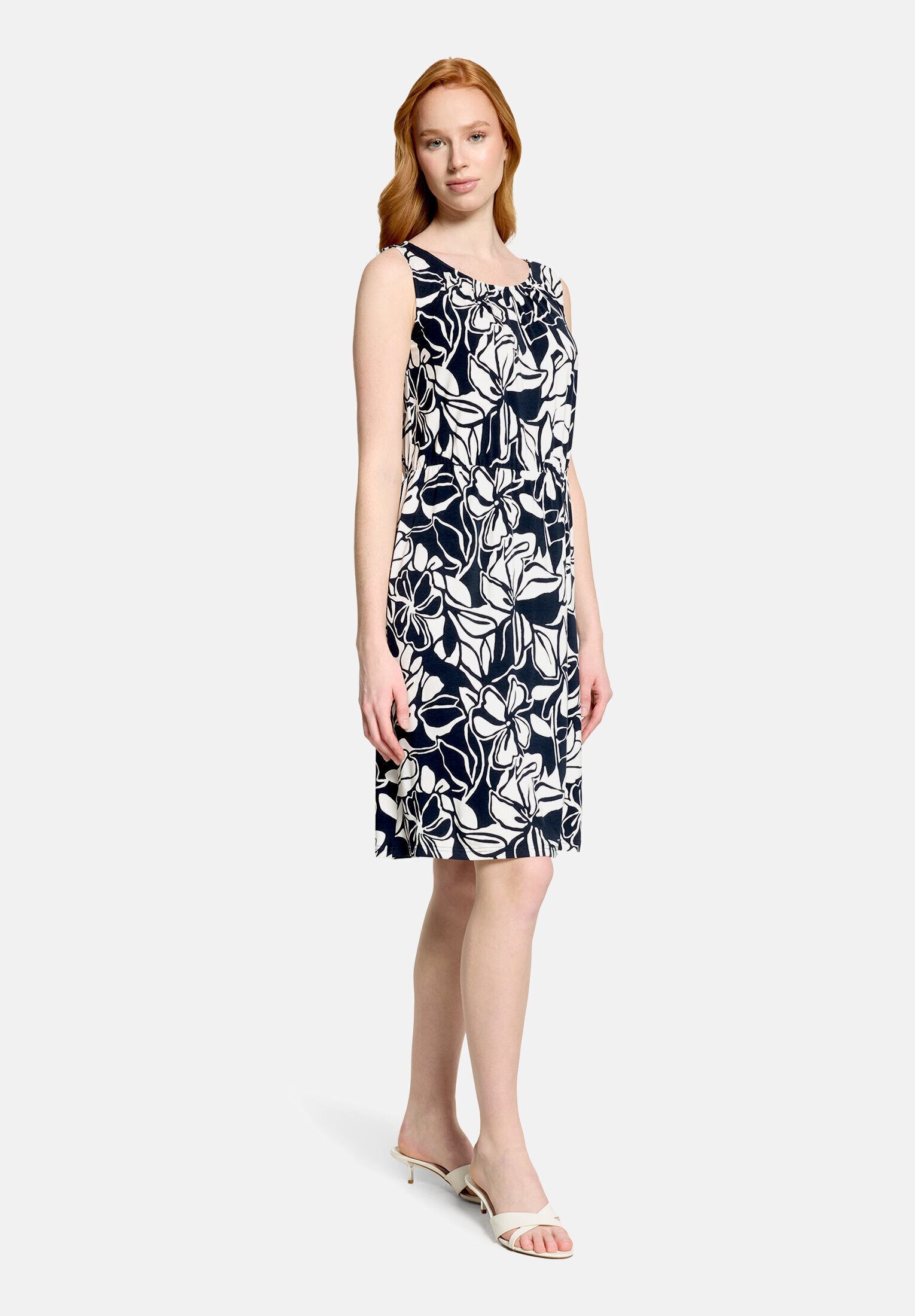 Betty Barclay Sommerkleid Damen mit Rundhalsausschnitt