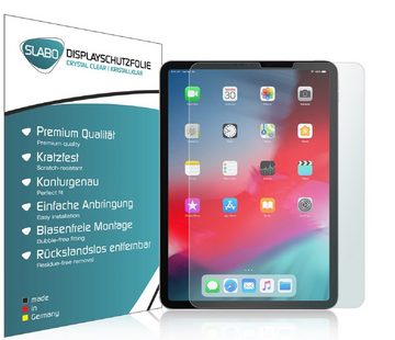 SLABO Schutzfolie 2 x Displayschutzfolie Crystal Clear, iPad Air 10,9" (4. Gen. 2020) iPad Pro 11" (1. - 3. Gen. 2018-2021