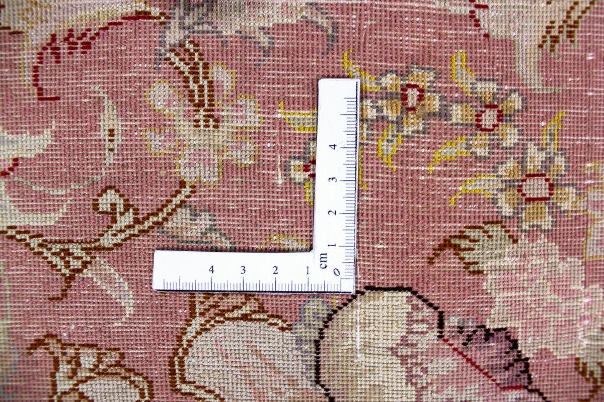 Orientteppich Täbriz 60Raj Perserteppich, 6 mm Nain / Handgeknüpfter Orientteppich Höhe: Trading, rechteckig, 249x344