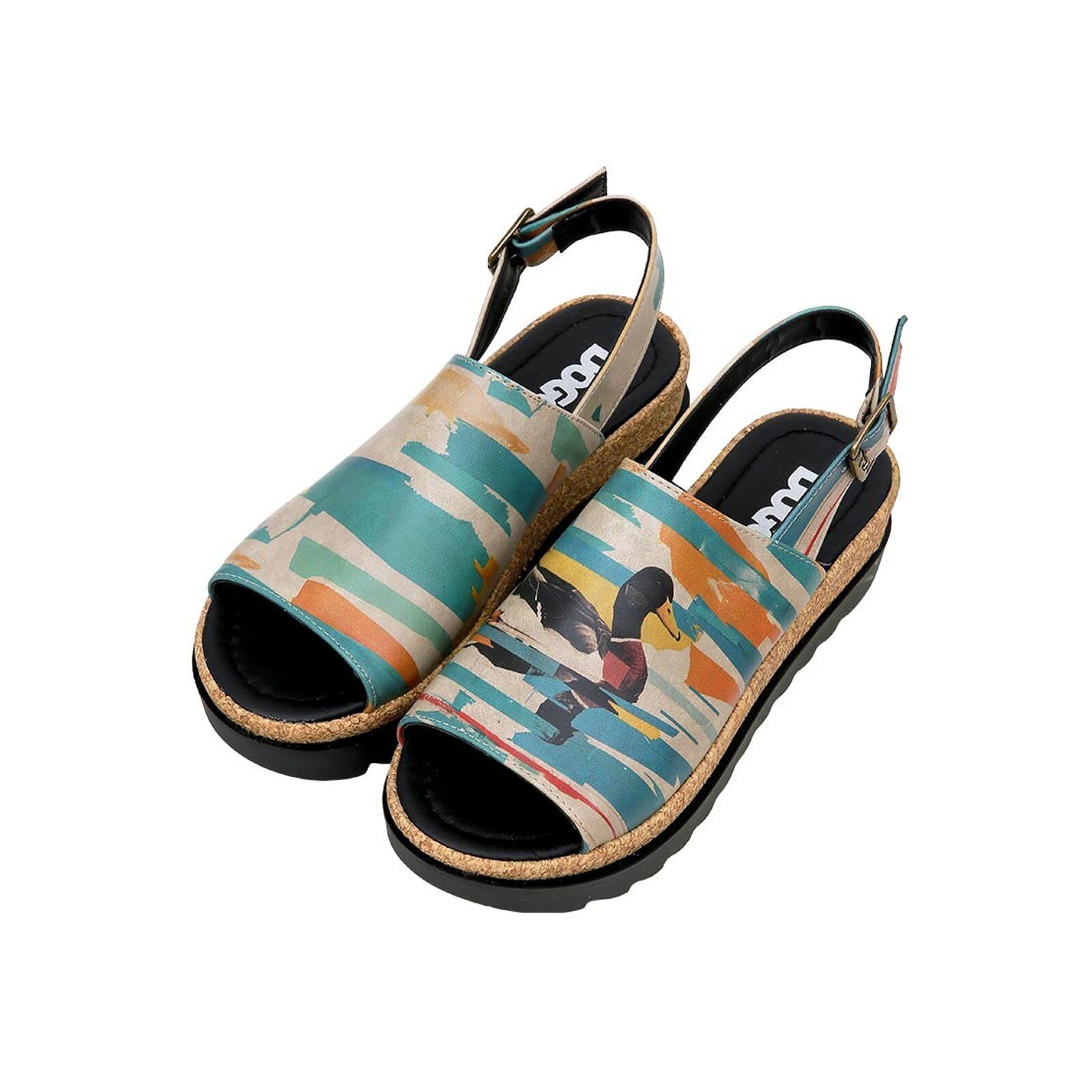 DOGO Gigi Sandale Goose Bumps Damen Sandalen Sandalette Handgefertigt