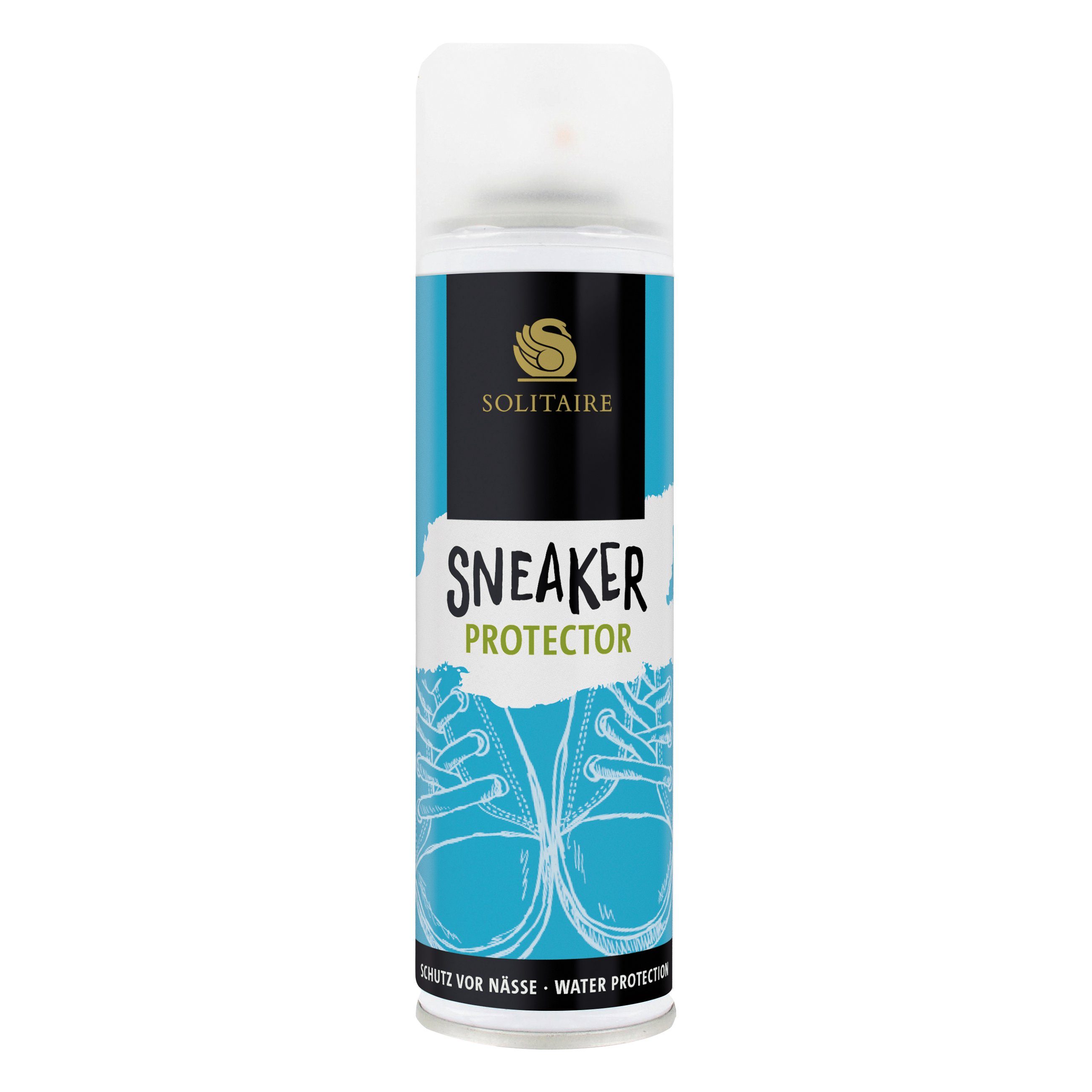Solitaire Sneaker Protector - Schützt Sneaker vor Nässe, Schmutz und Ausbleichen Schuh-Imprägnierspray