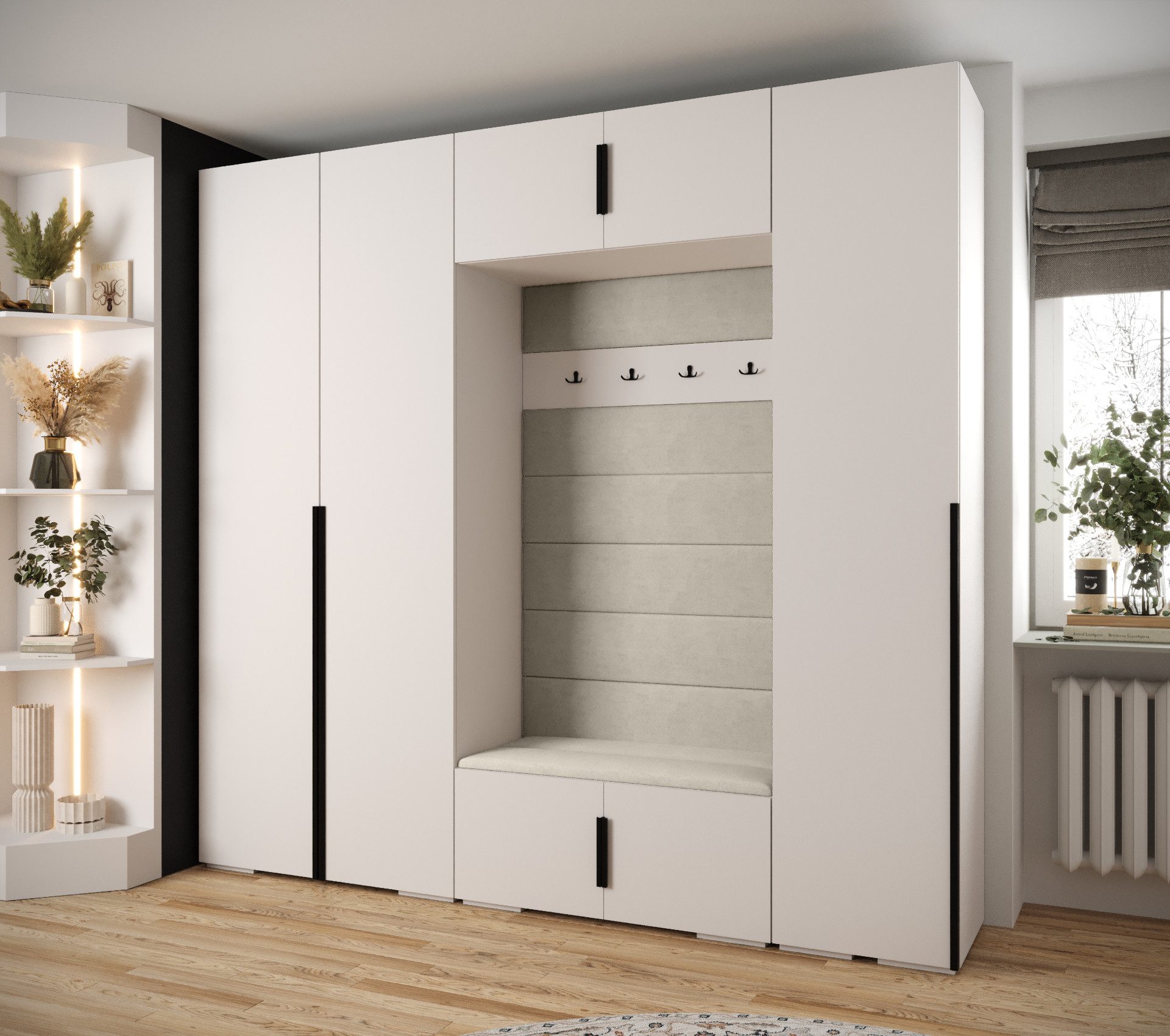 ABIKS MÖBEL Kompaktgarderobe INOVA 1 SATZ günstig online kaufen