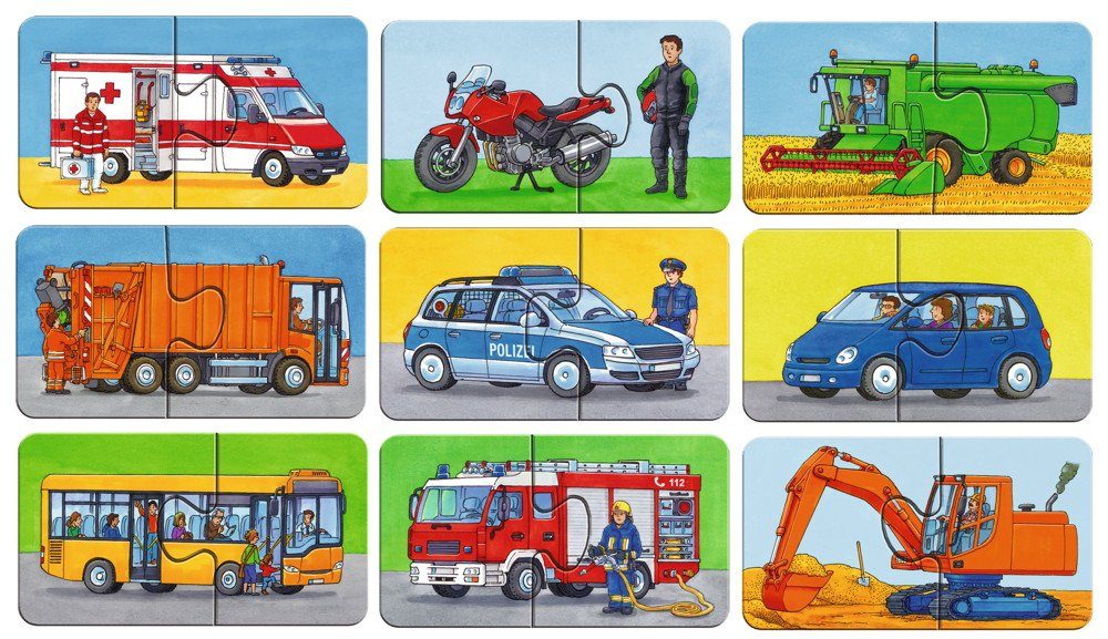 Ravensburger Puzzle 9 x 2 Teile günstig online kaufen