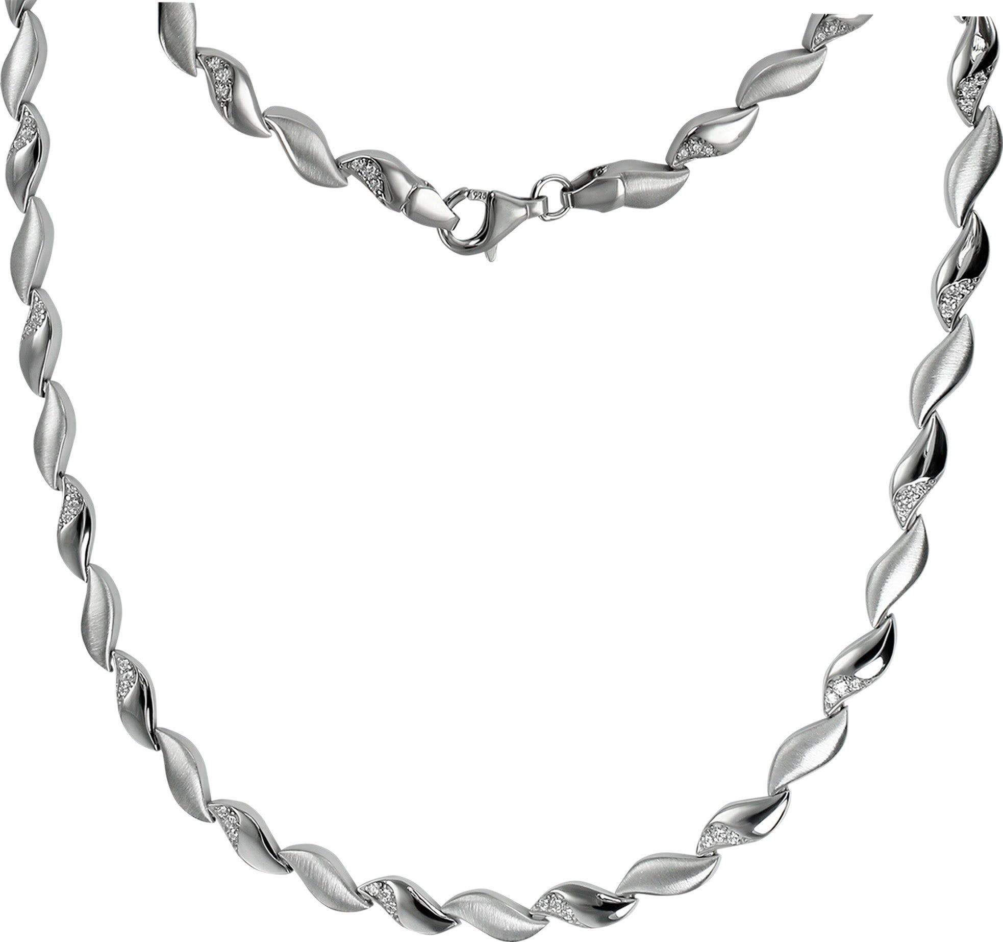 SilberDream Silberkette SilberDream Collier Glamour Zirkonia günstig online kaufen