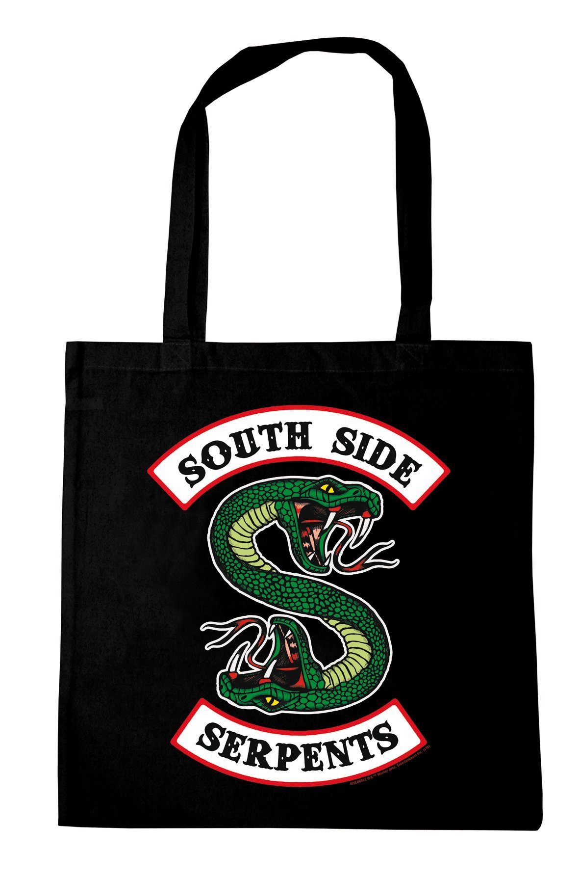 LOGOSHIRT Henkeltasche Riverdale South Side Serpent, mit coolem Fan-Print