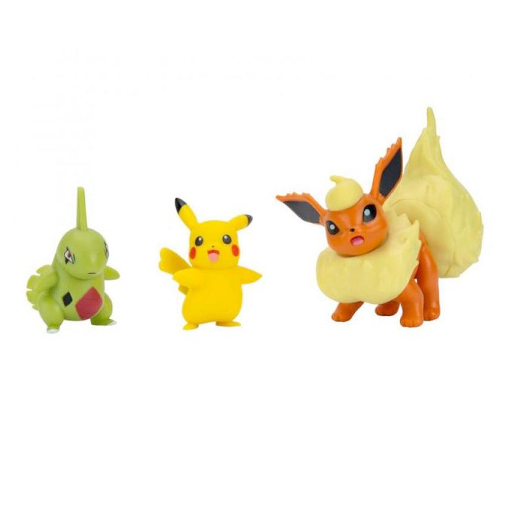 POKEMON JUEGO DE CARTAS Actionfigur Pokémon Battle Figuren 3er Pack Wave 9