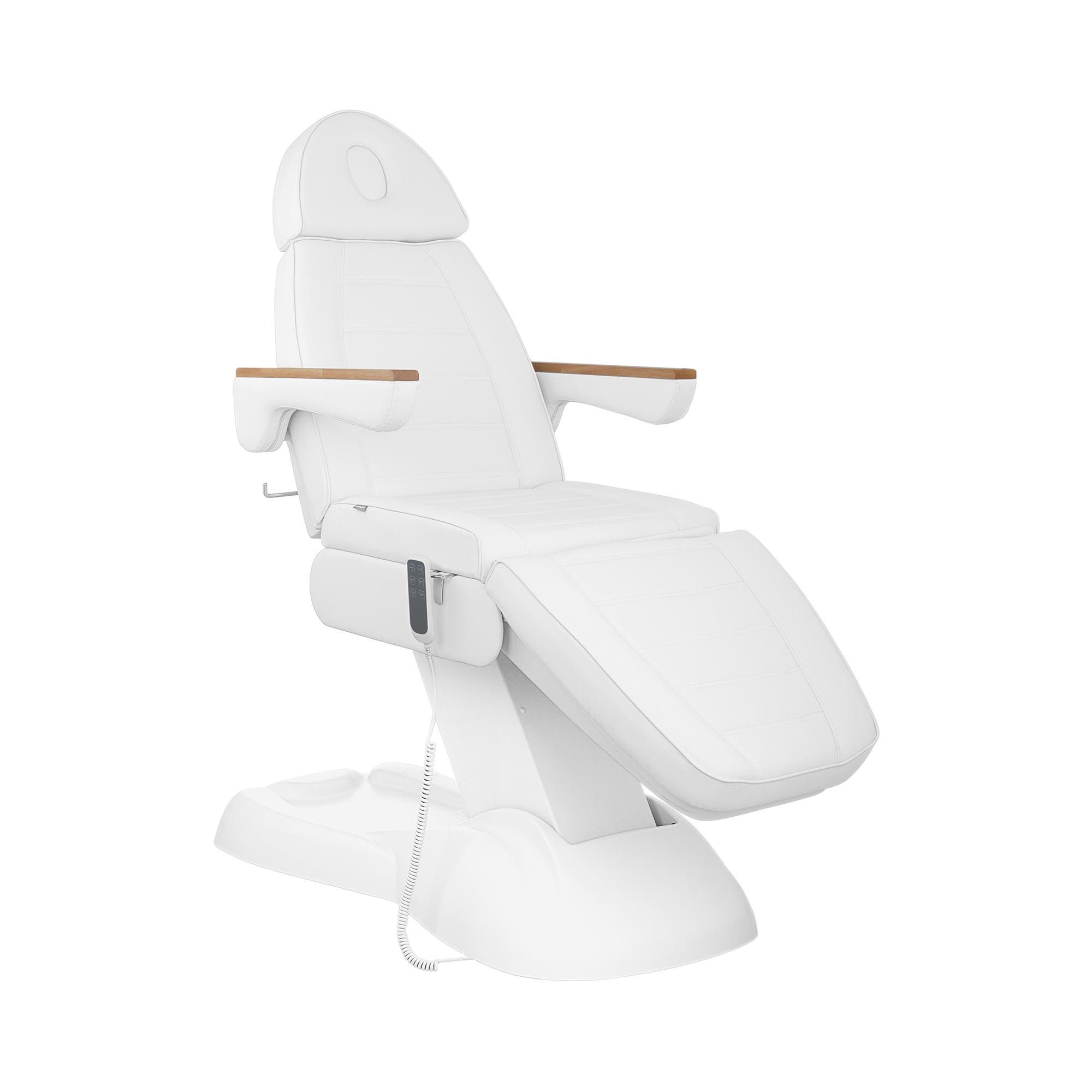 Physa Massageliege Kosmetikliege Massagebett Elektrisch Therapieliege Weiß, Weiß