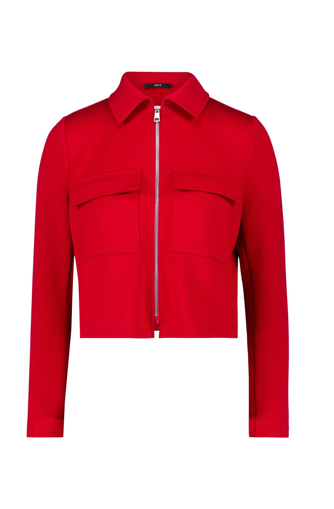 Zero Jackenblazer zero Sweatjacke mit Klappentaschen günstig online kaufen