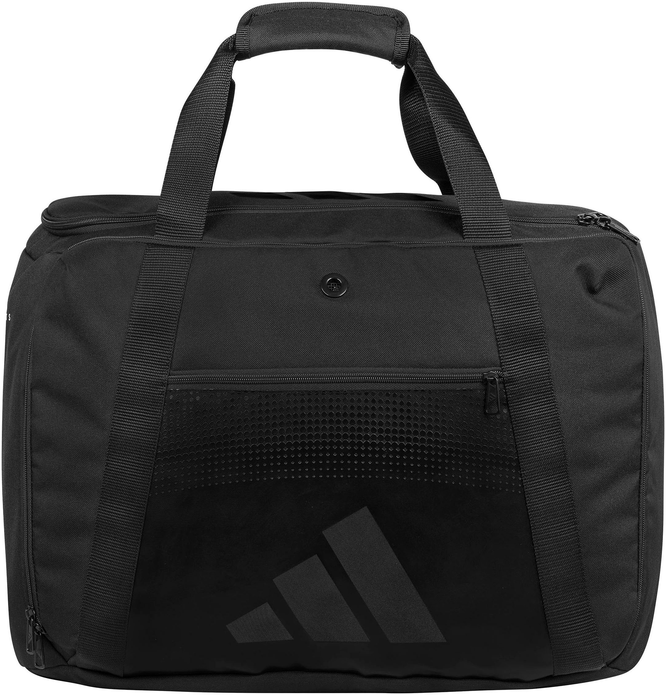 adidas Performance Sporttasche adidas Duffle Combat Sports black/white M, Belüftetes und wasserdichtes Fach, verhindert Geruchsbelästigung