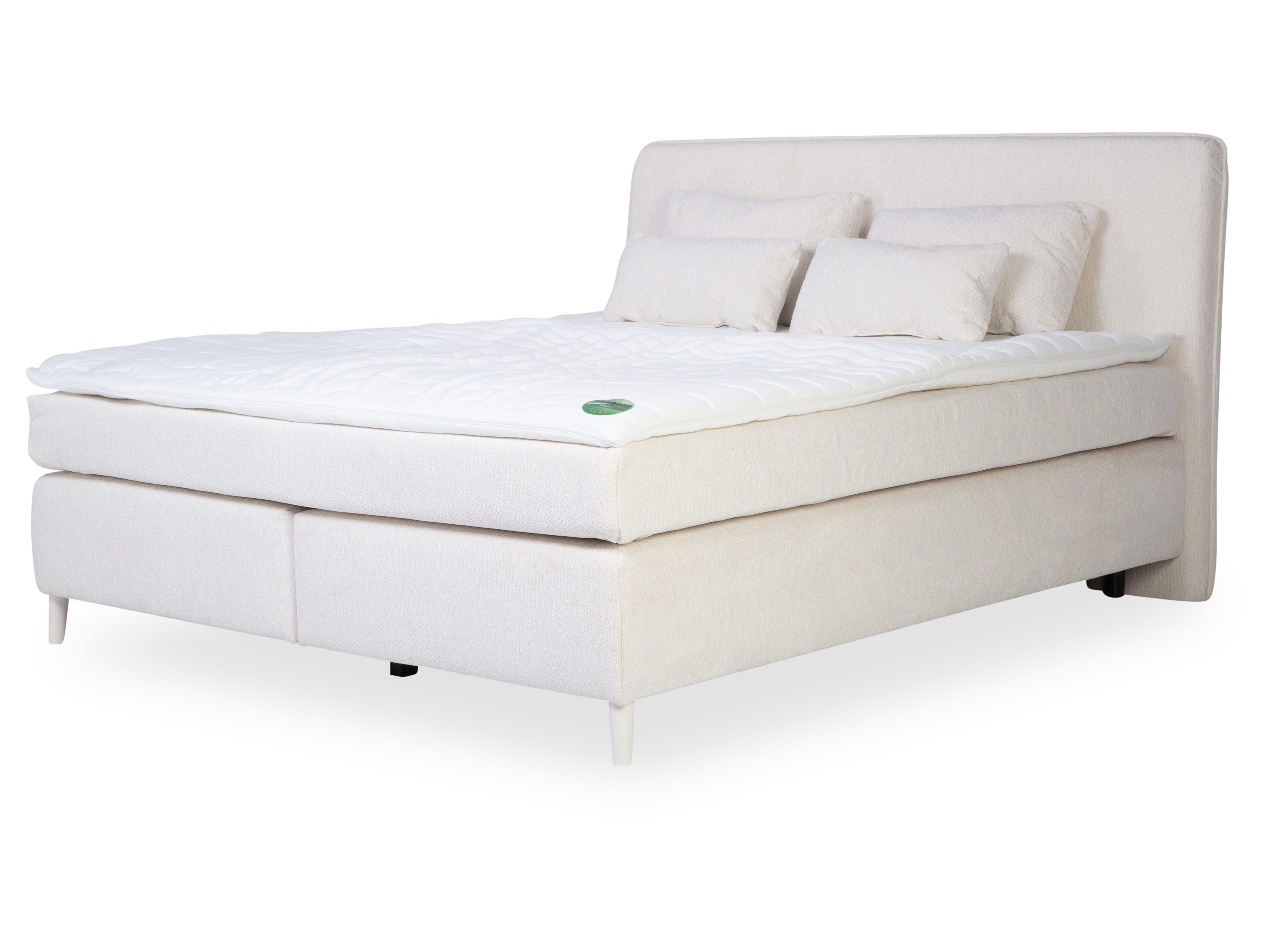 HARPER Boxspringbett Boxspringbett HARPER JODAR LF 180x200 cm beige Box-Spring-Bett