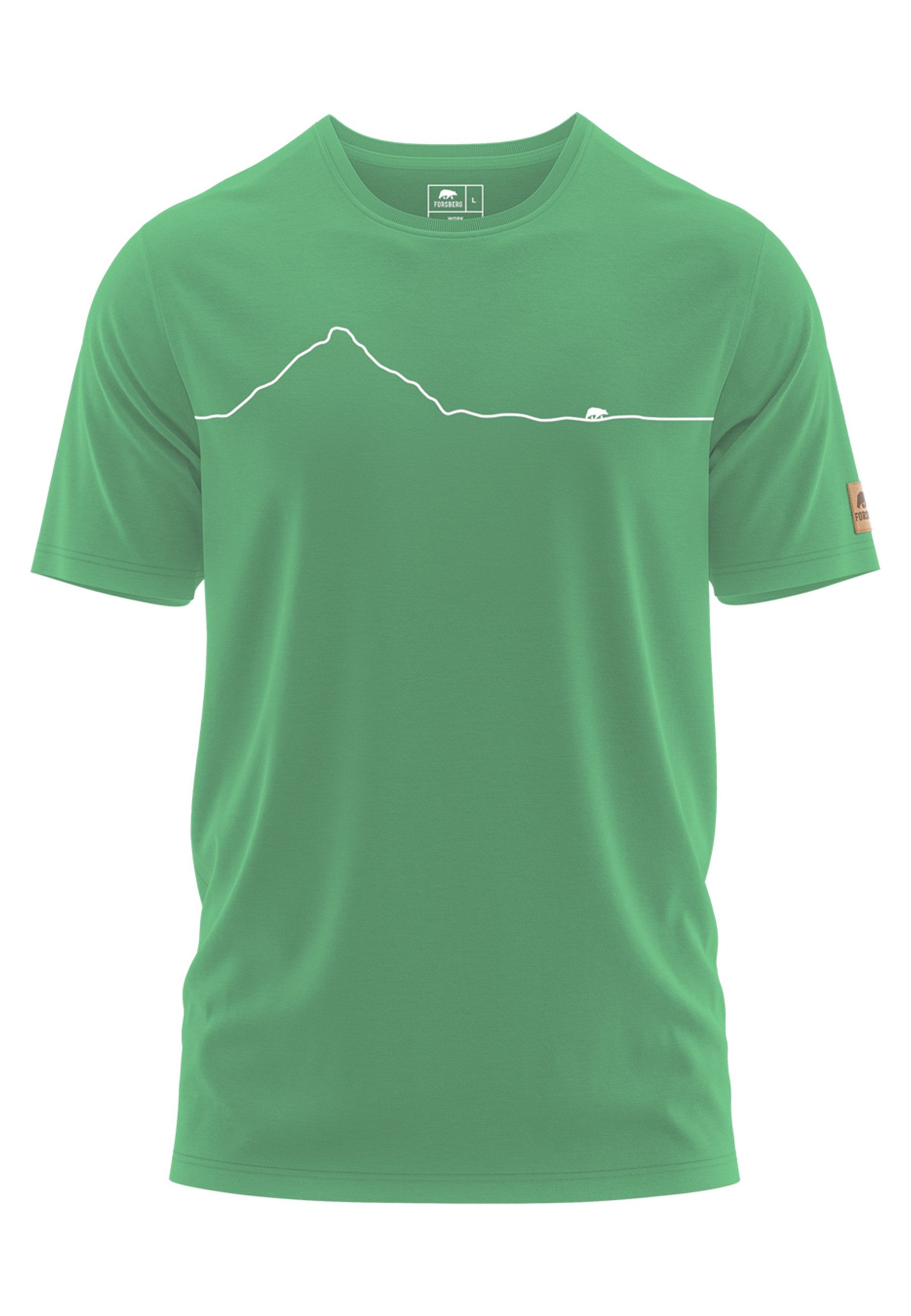 FORSBERG T-Shirt Mountain Line T-Shirt günstig online kaufen