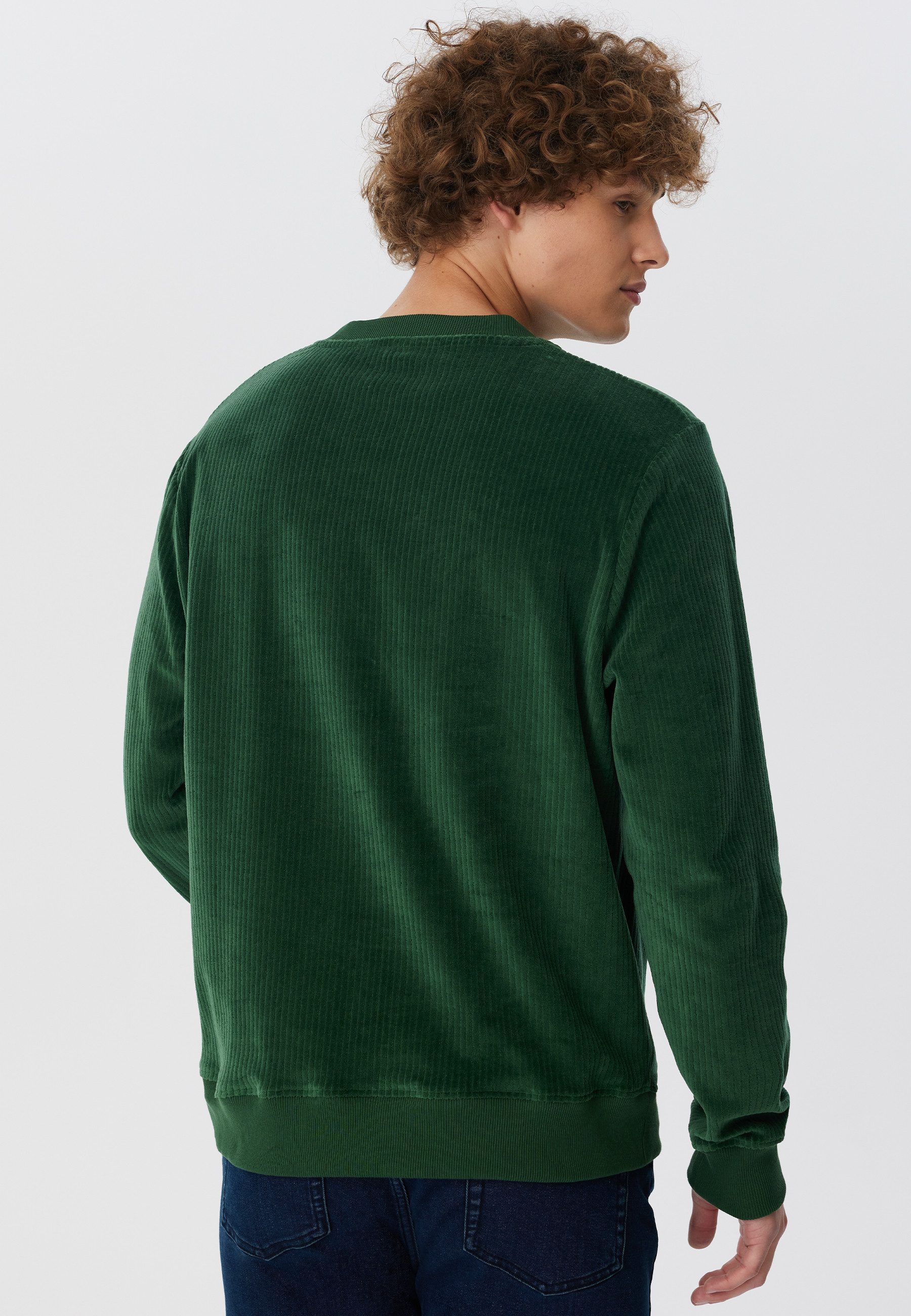 Leela COTTON Sweatshirt Herren Cord Sweatshirt günstig online kaufen