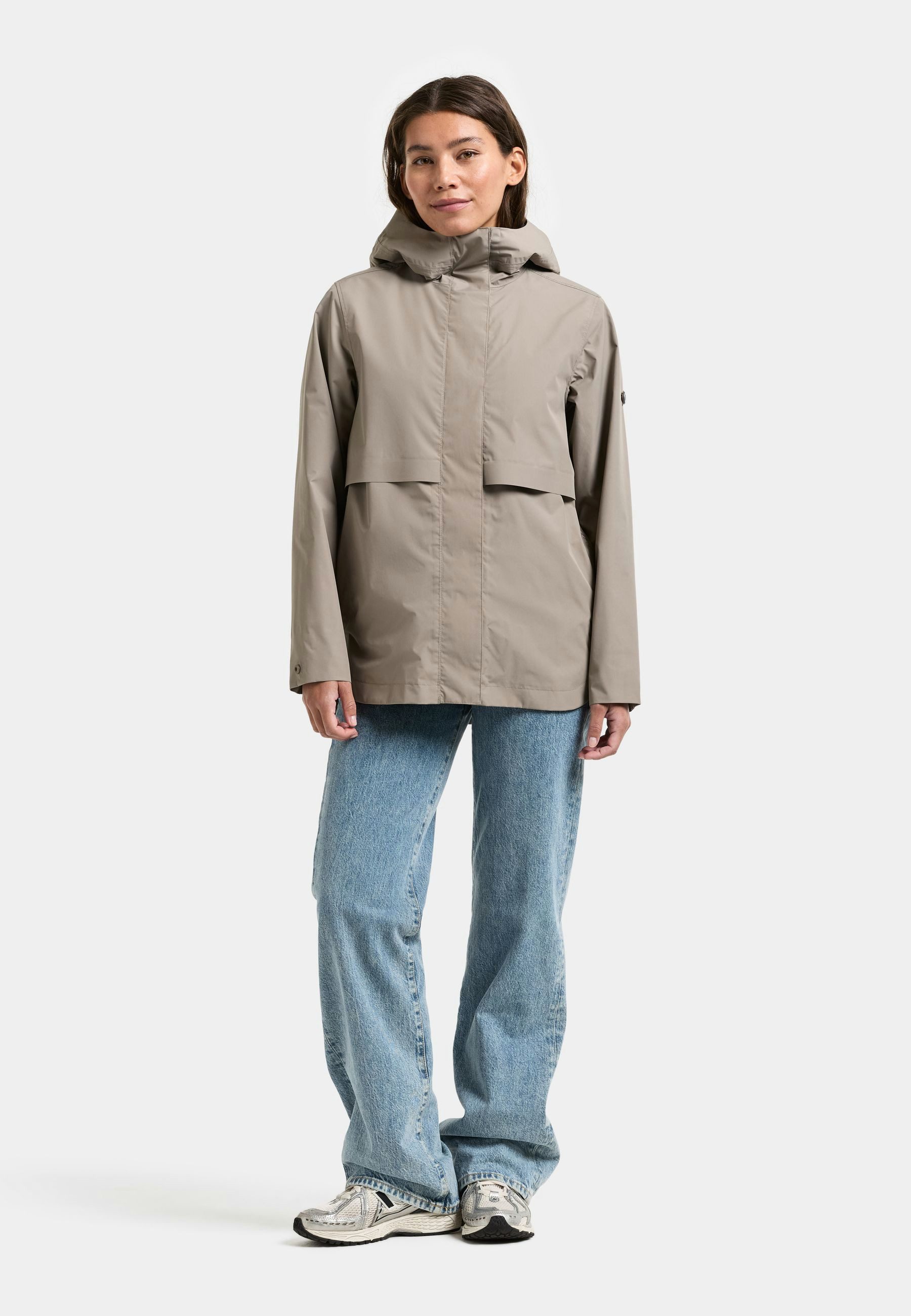 Didriksons Allwetterjacke Damen Übergangsjacke Regenjacke Wasserdicht ELSA mit Kapuze mit Taschen