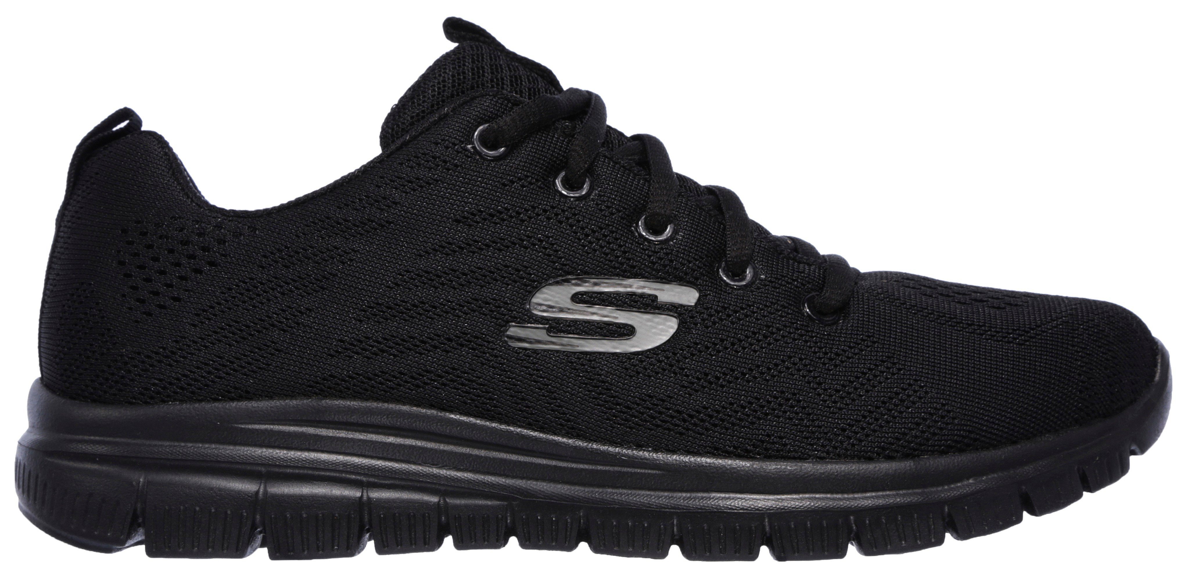 Skechers GRACEFUL - GET CONNECTED Sneaker Freizeitschuh, Halbschuh, Schnürschuh in Schuhweite G (weit)
