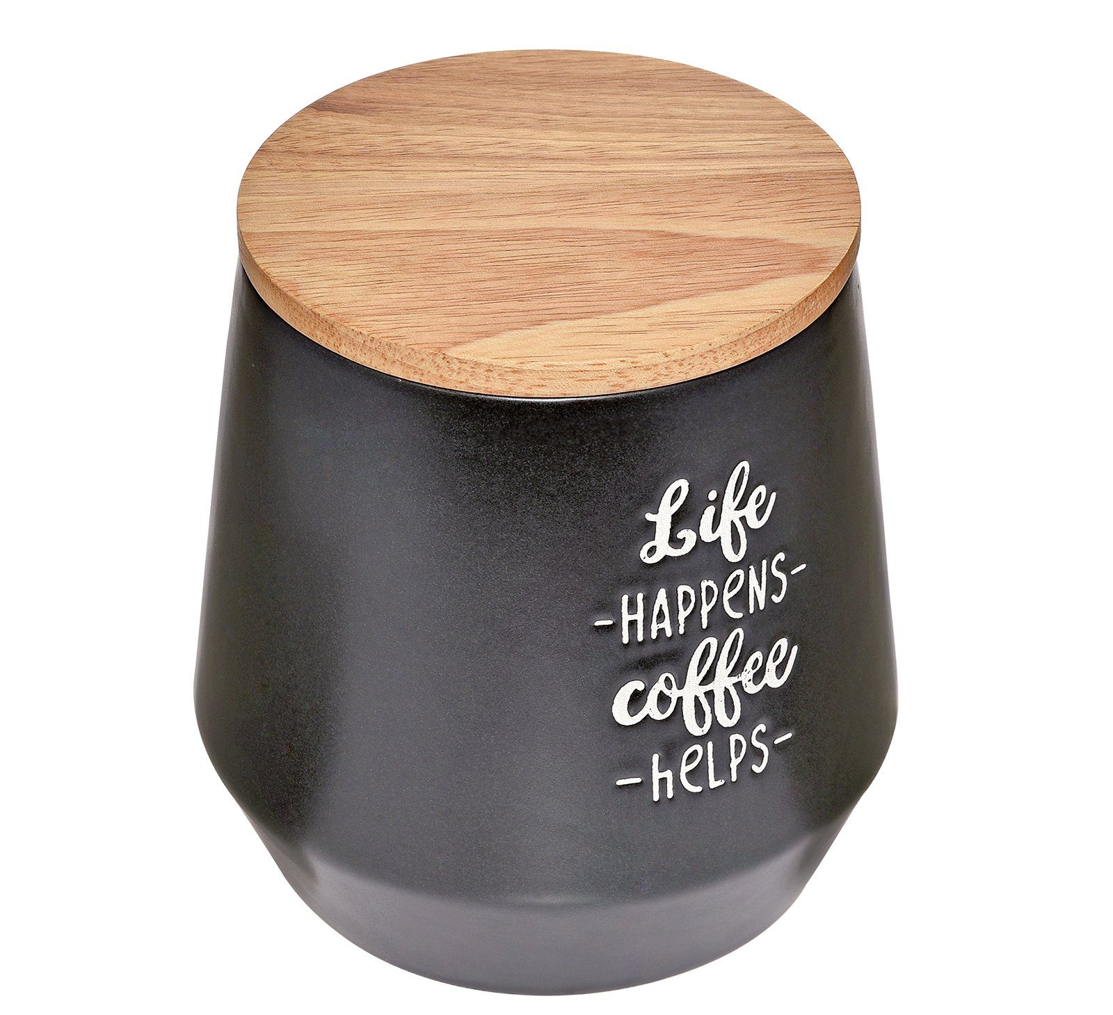 Lebensmitteldose Vorratsdose Keramik, Culture, Liter Cilio Coffee (Stück, 1 Matt 1-tlg), Kaffeedose Vorratsdose