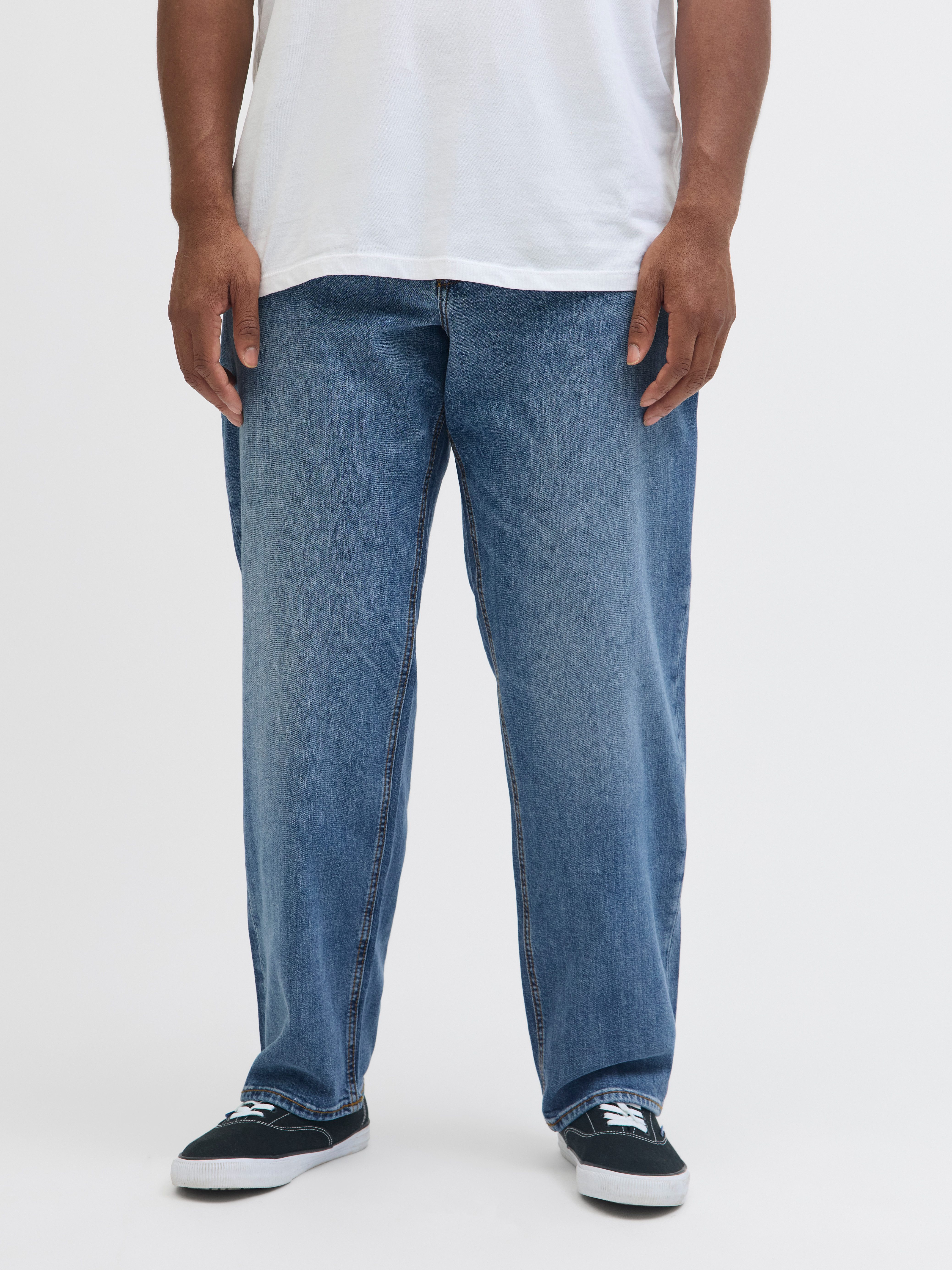 Jack & Jones PlusSize Tapered-fit-Jeans MIKE ORIGINAL günstig online kaufen