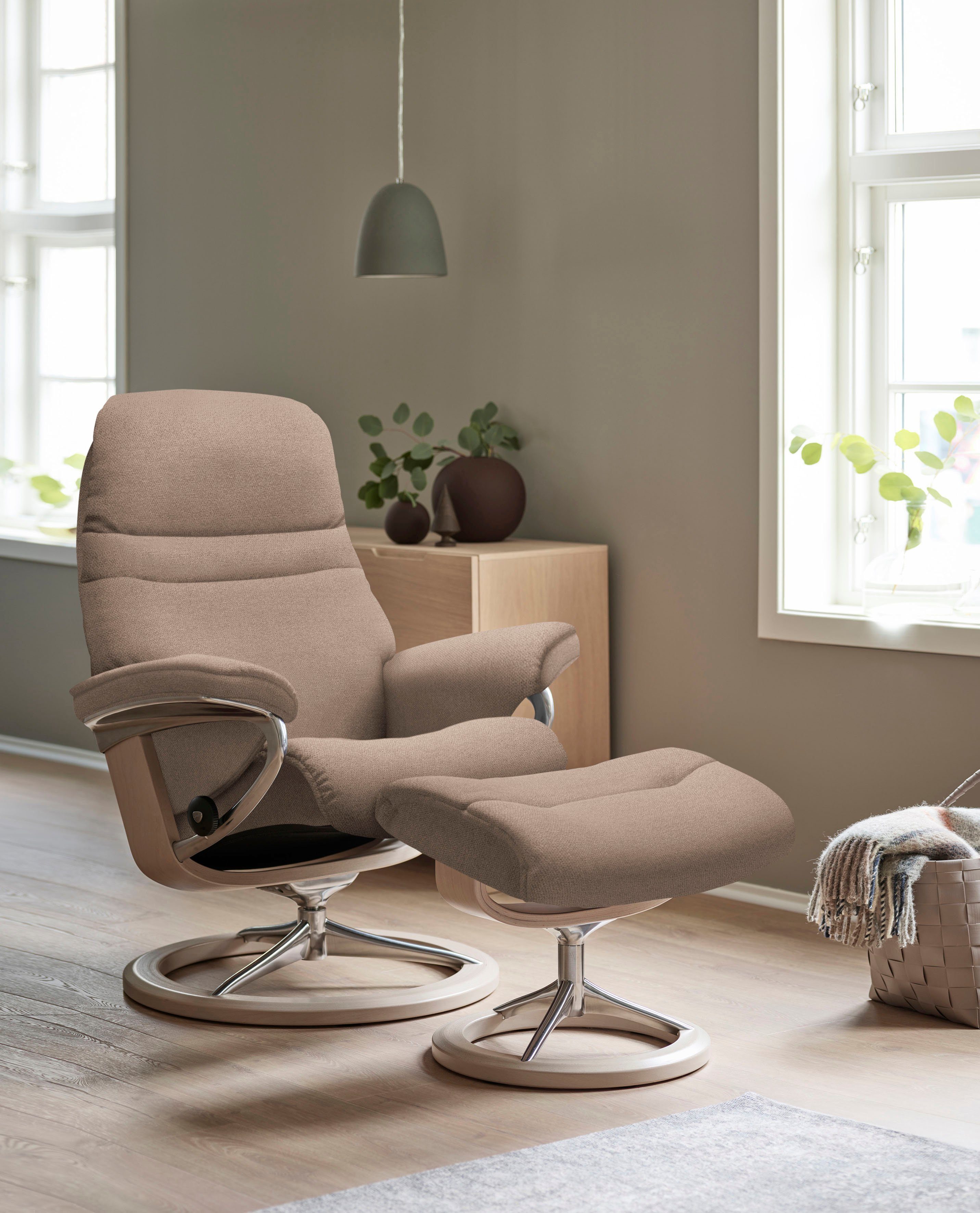 Stressless® Relaxsessel Sunrise, mit Signature Base, Größe S, Gestell Braun