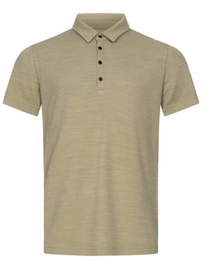 SUPER.NATURAL T-Shirt Merino Poloshirt M WENGER POLO feinster Merino-Materialmix