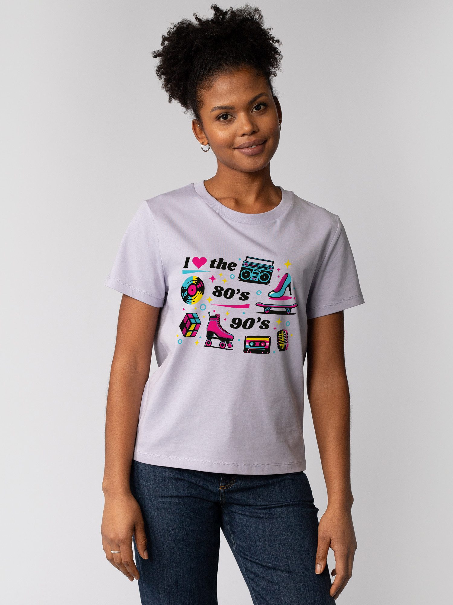 wat? Apparel T-Shirt 80s Love