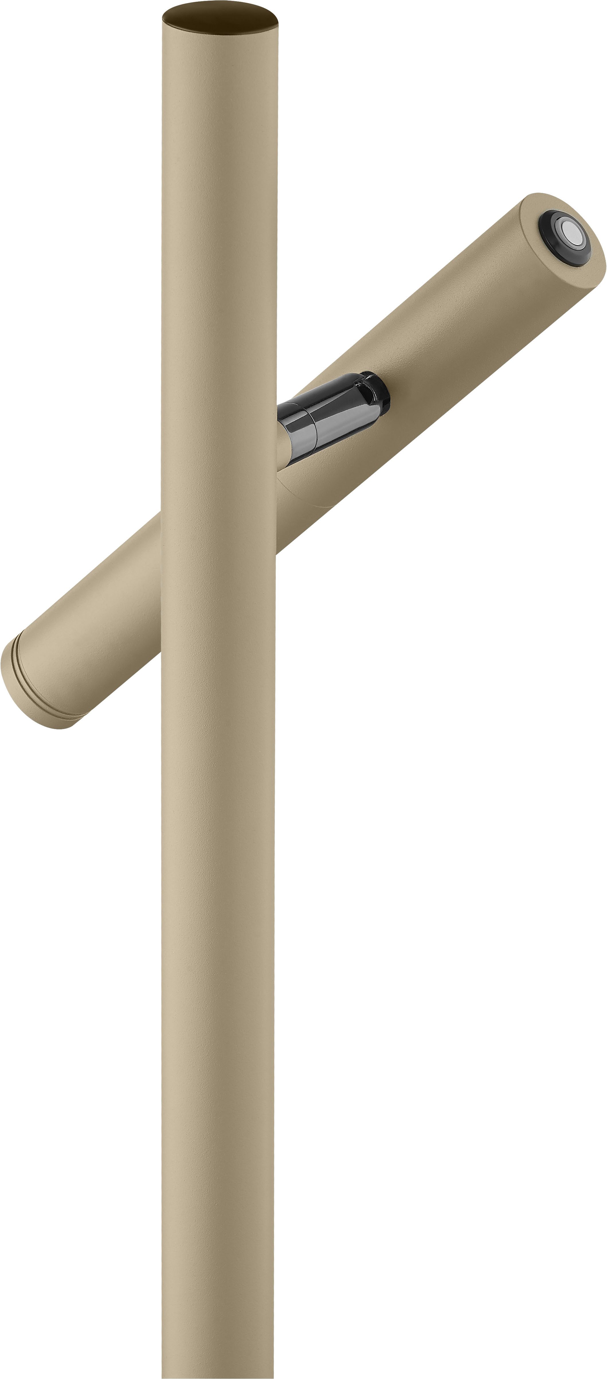 HELL höllisch gutes Licht LED Tischleuchte STREAK-B, LED fest integriert, Warmweiß, Tastdimmer