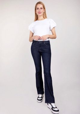 BLUE FIRE Bootcut-Jeans VICKY mit Elasthan für eine bequeme Passform