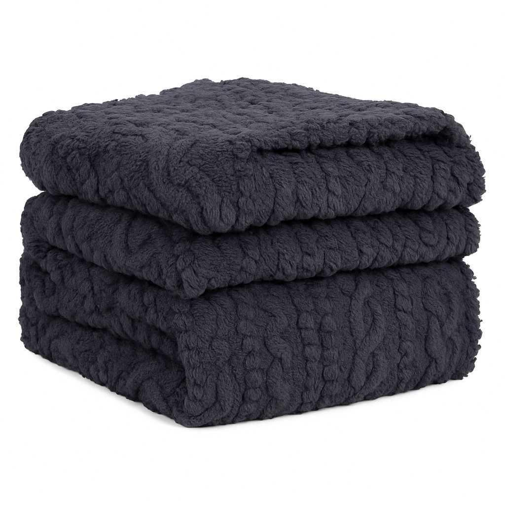 Wohndecke Kuscheldecke BOZEN Ornament Flauschig XXL Размер 150x200 cm, Betz, Wohndecke XXL Warm Sofadecke Decke Couch Fleecedecke