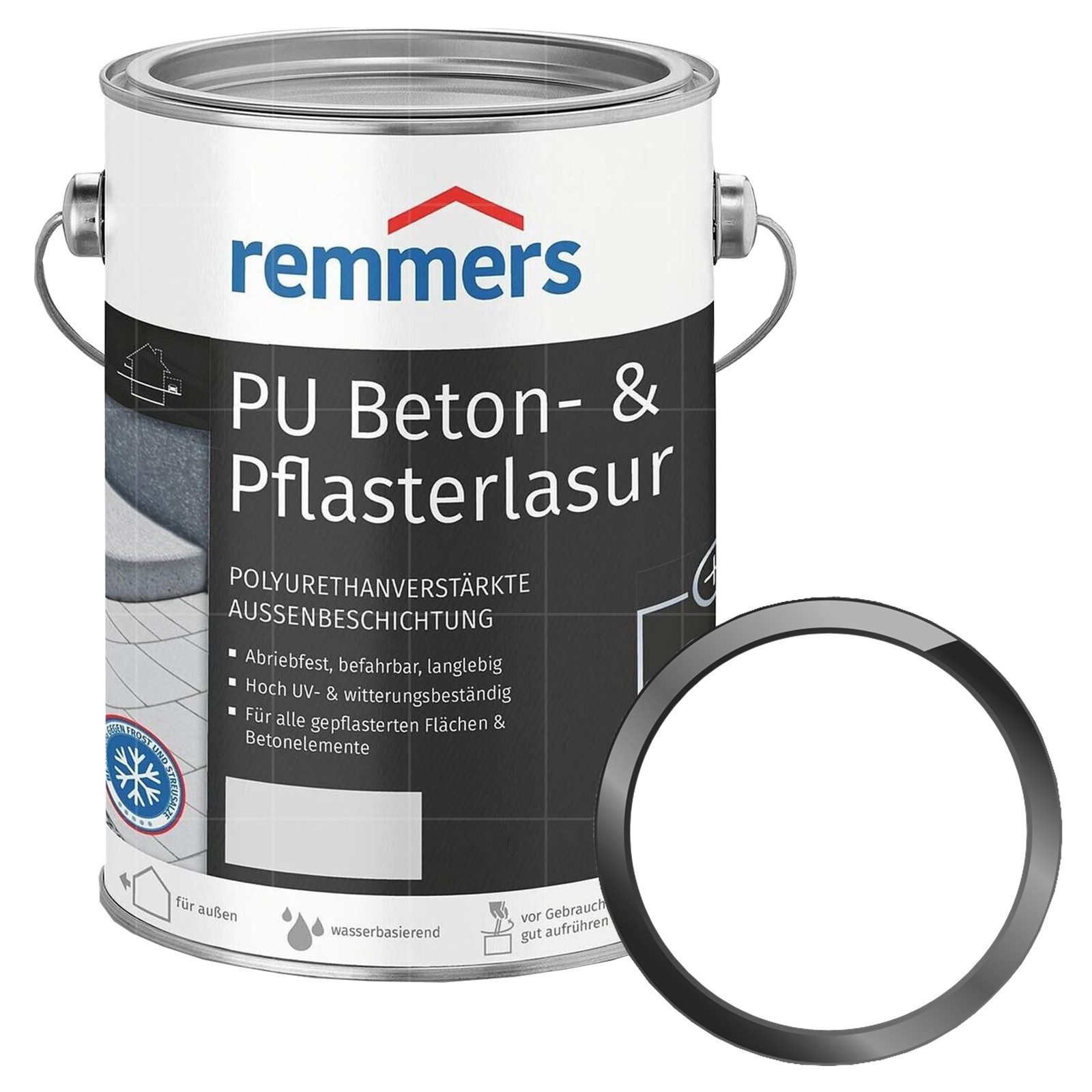 Remmers Lasur PU Beton- und Pflasterlasur 2,5 LTR